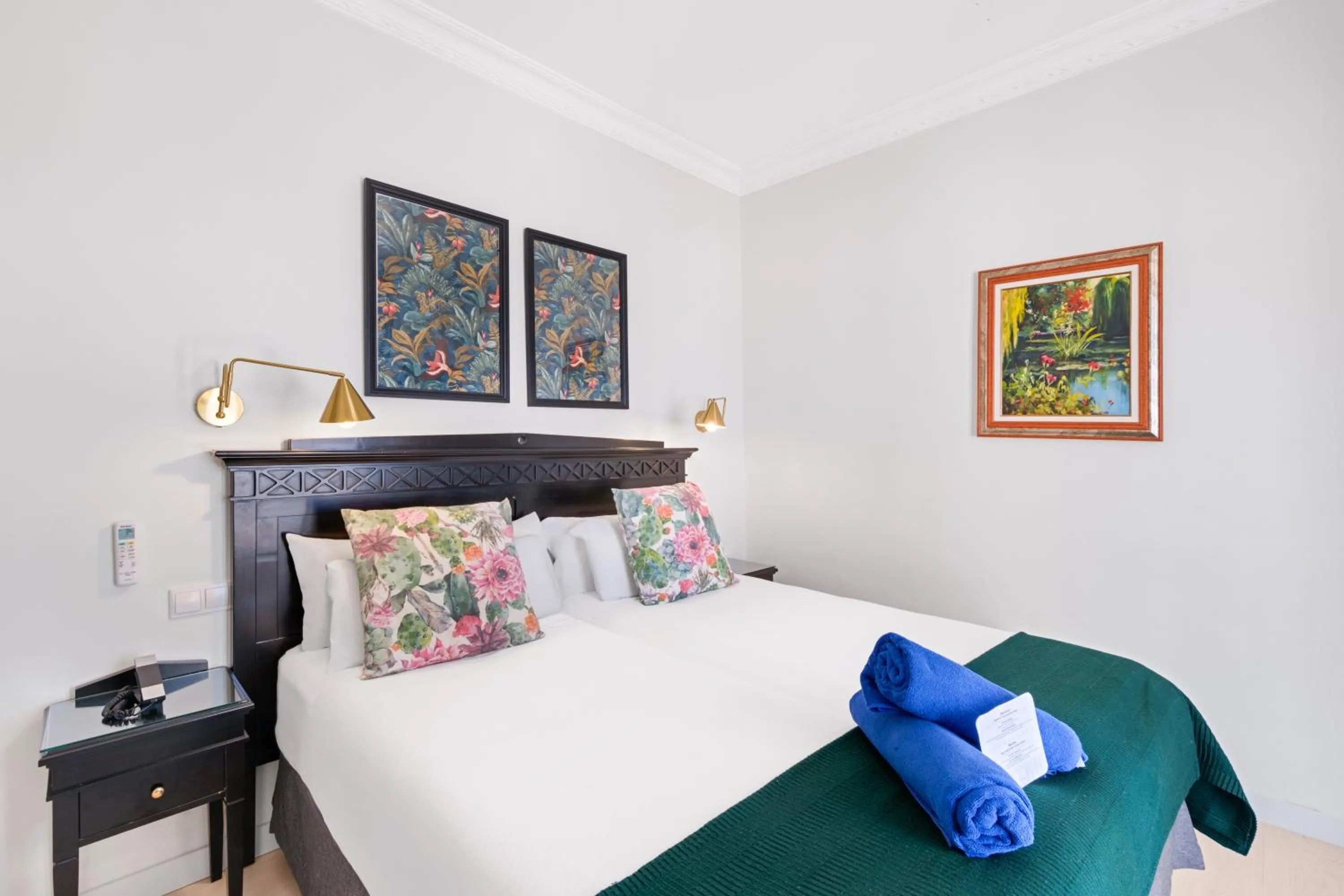 Bed in Hotel Ciutat Jardi