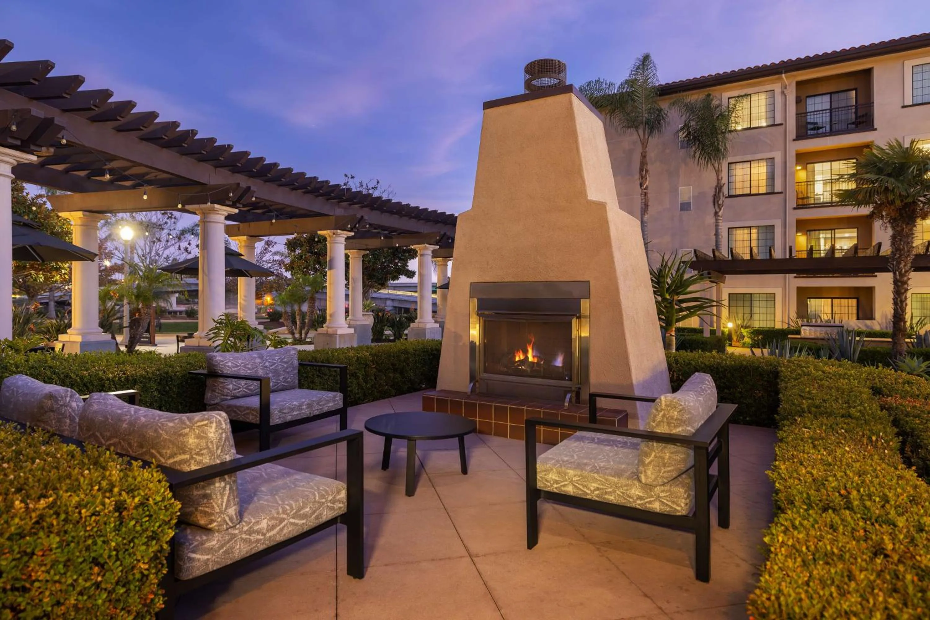 Patio in Homewood Suites by Hilton San Diego Airport-Liberty Station