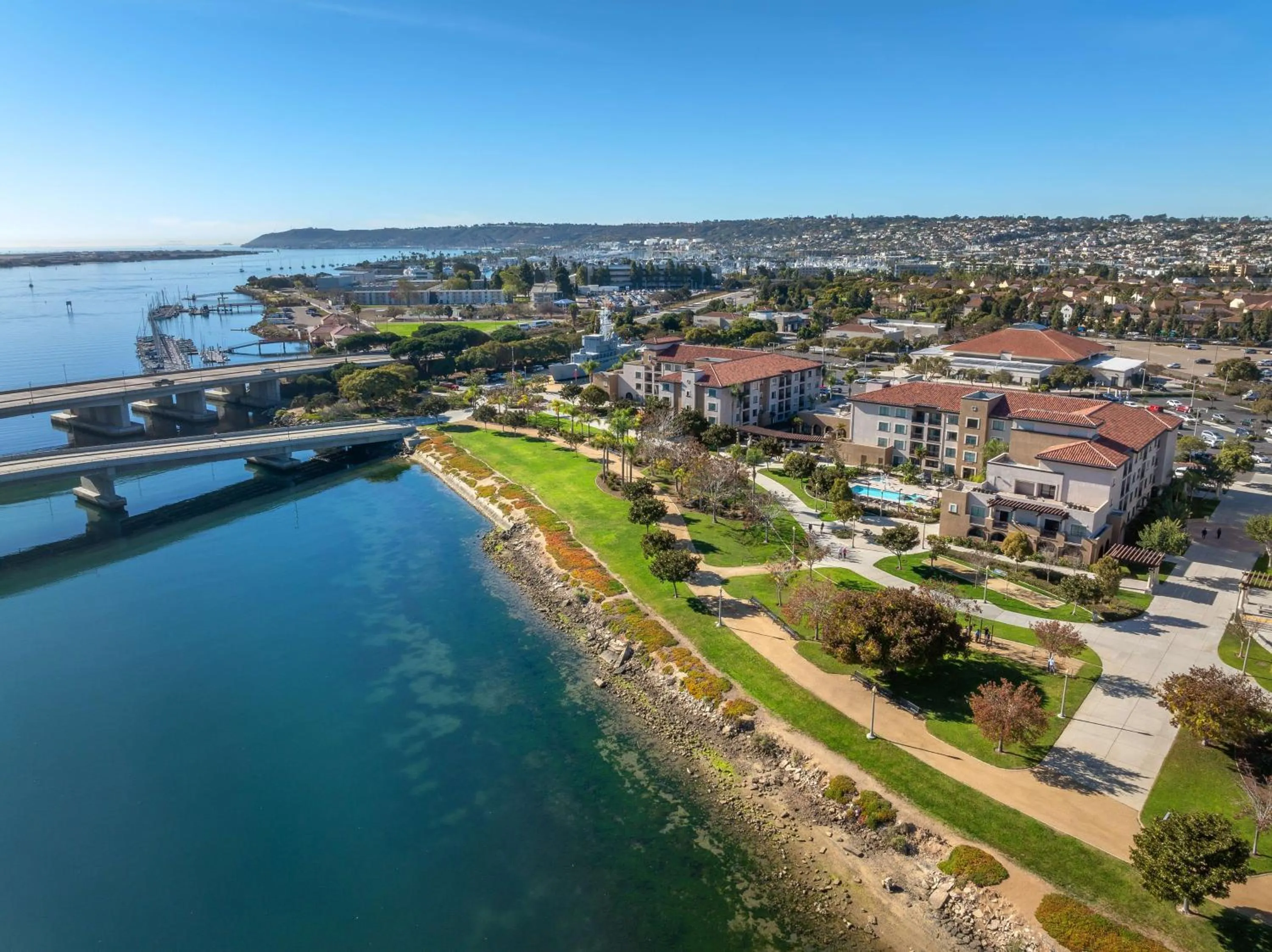 Property building in Homewood Suites by Hilton San Diego Airport-Liberty Station