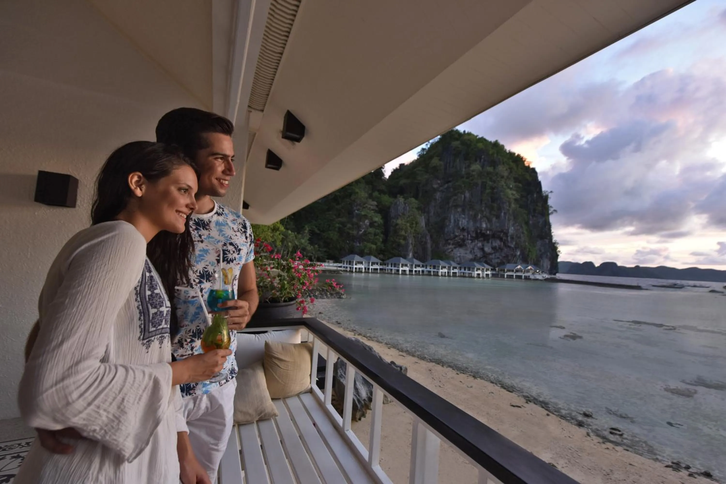 People in El Nido Resorts Lagen Island
