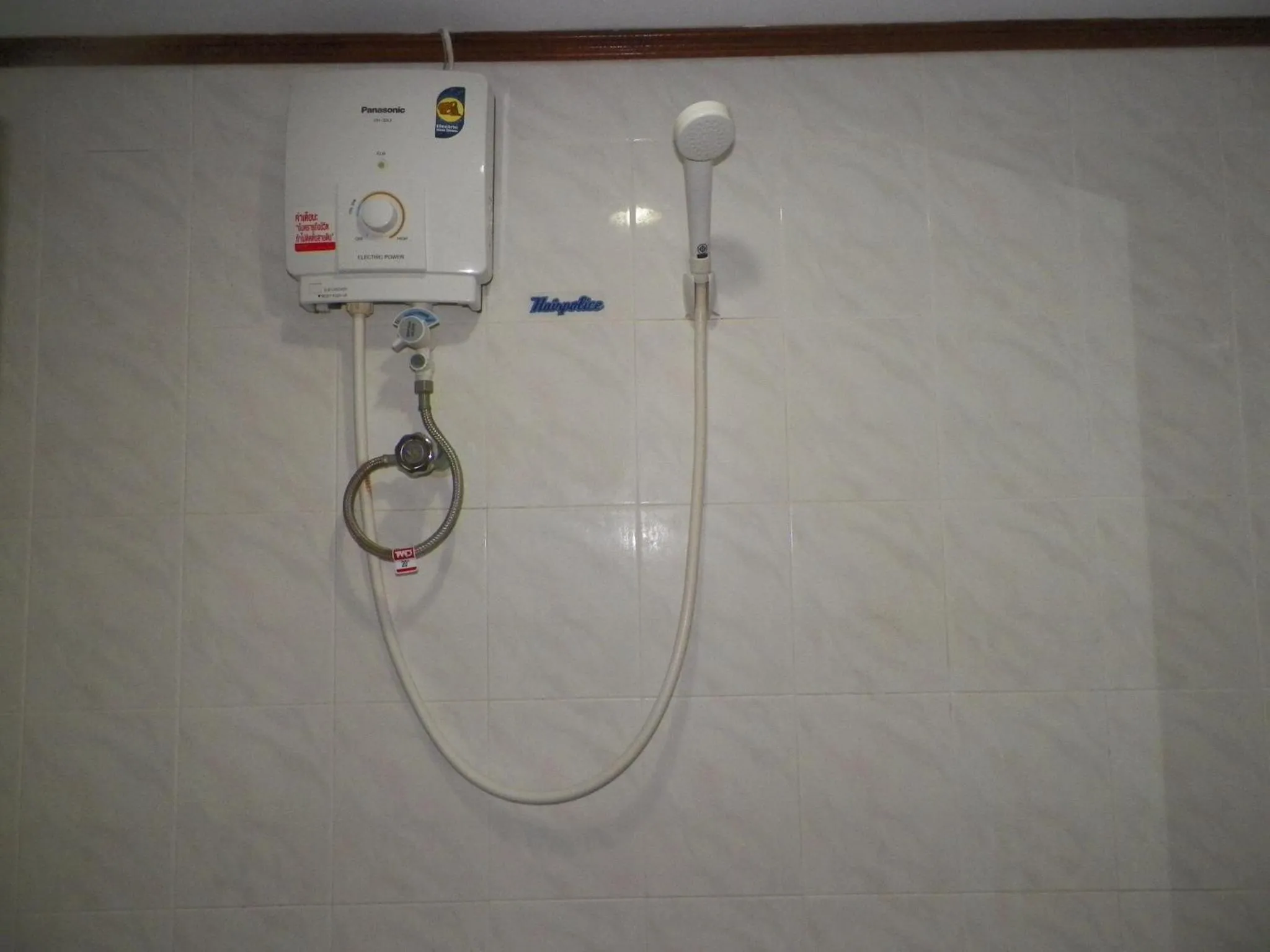 Shower in Natacha Hotel
