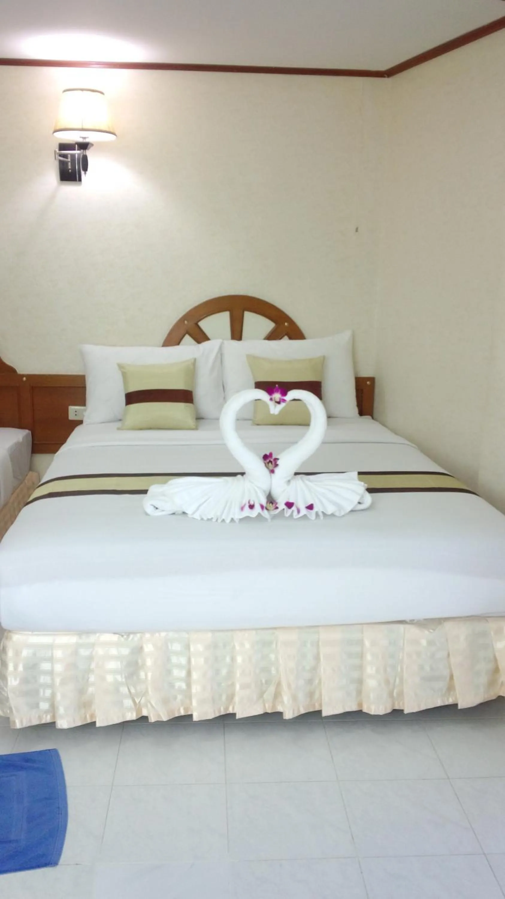 Bed in Natacha Hotel