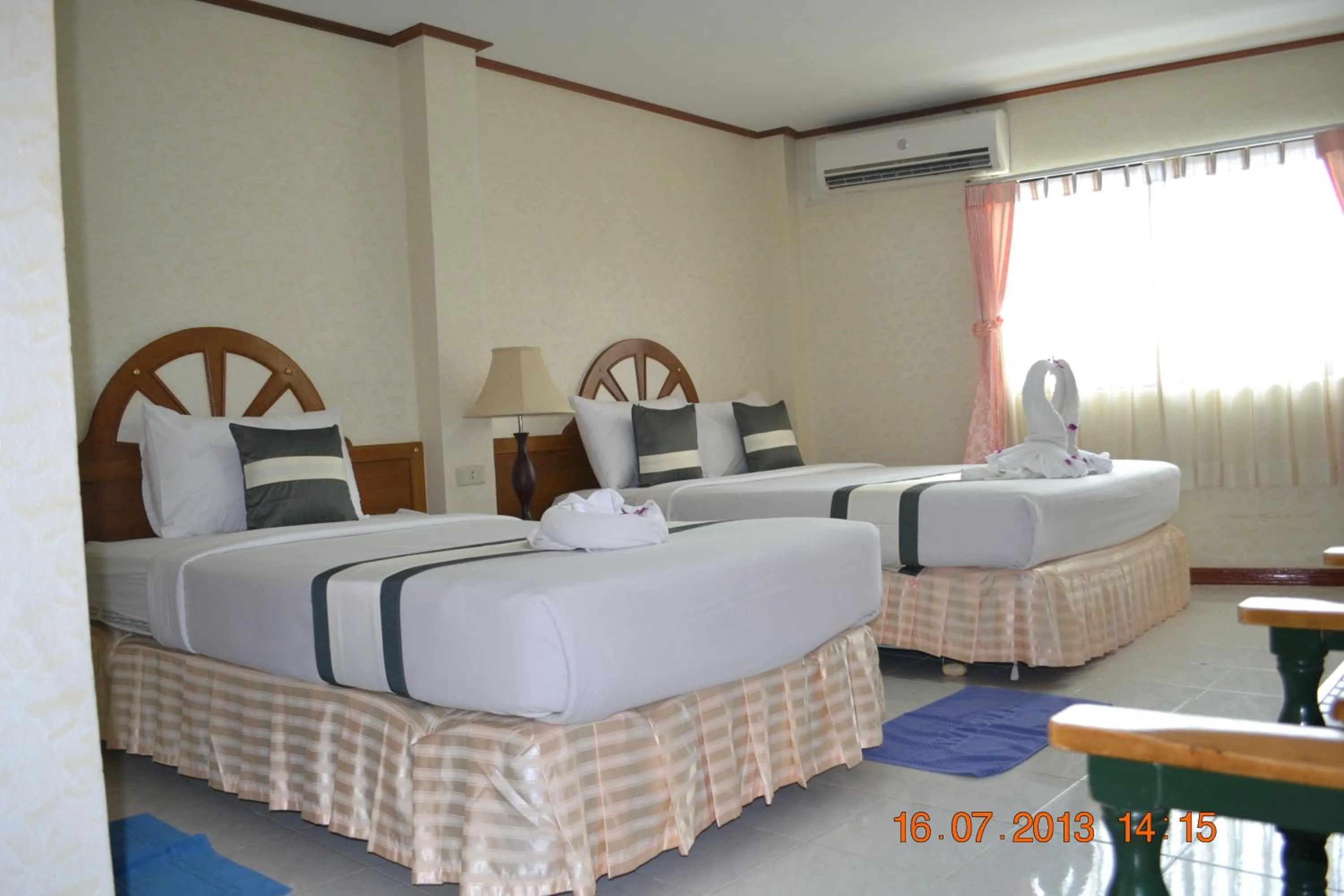 Bed in Natacha Hotel