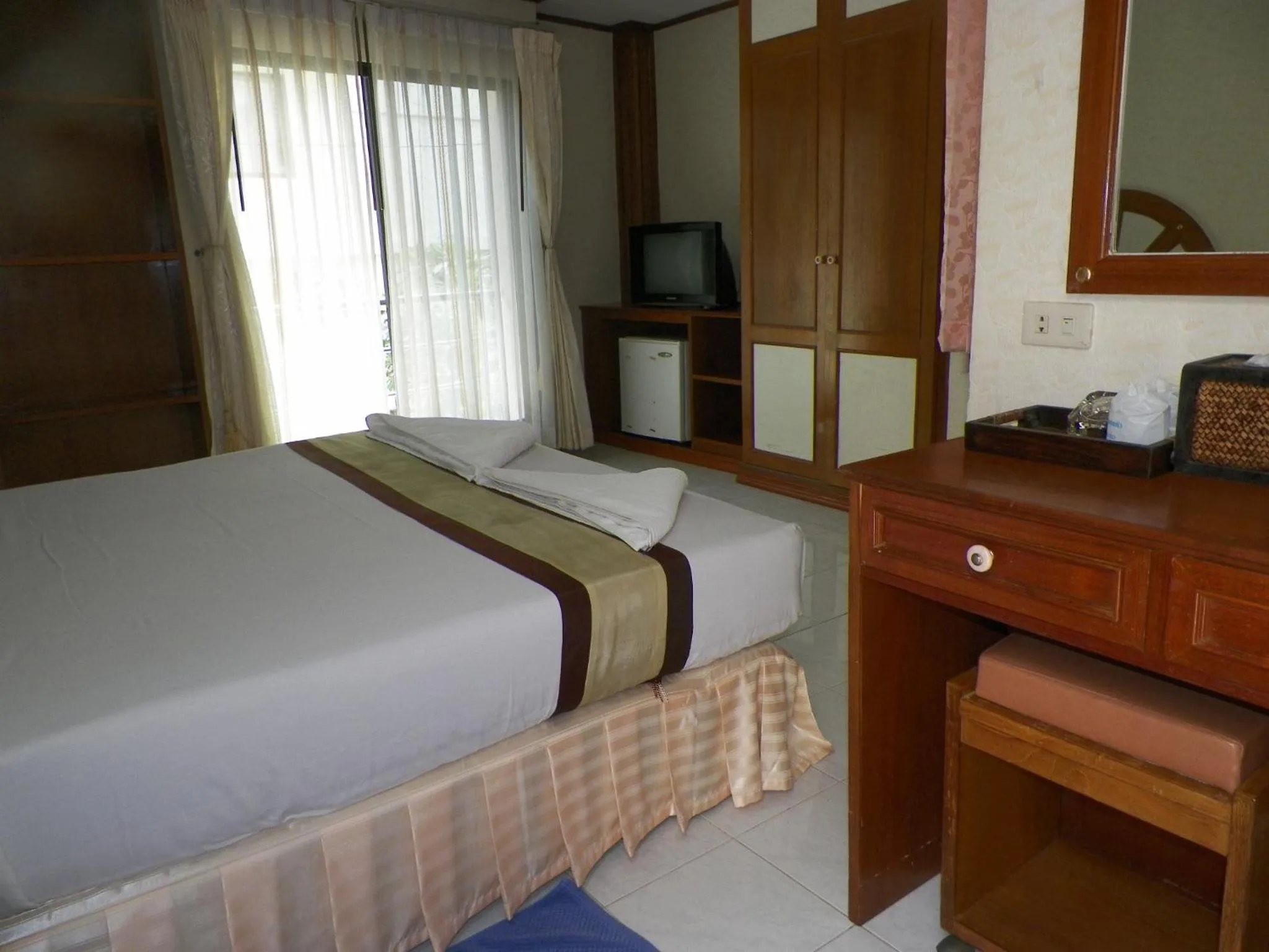 Bed in Natacha Hotel