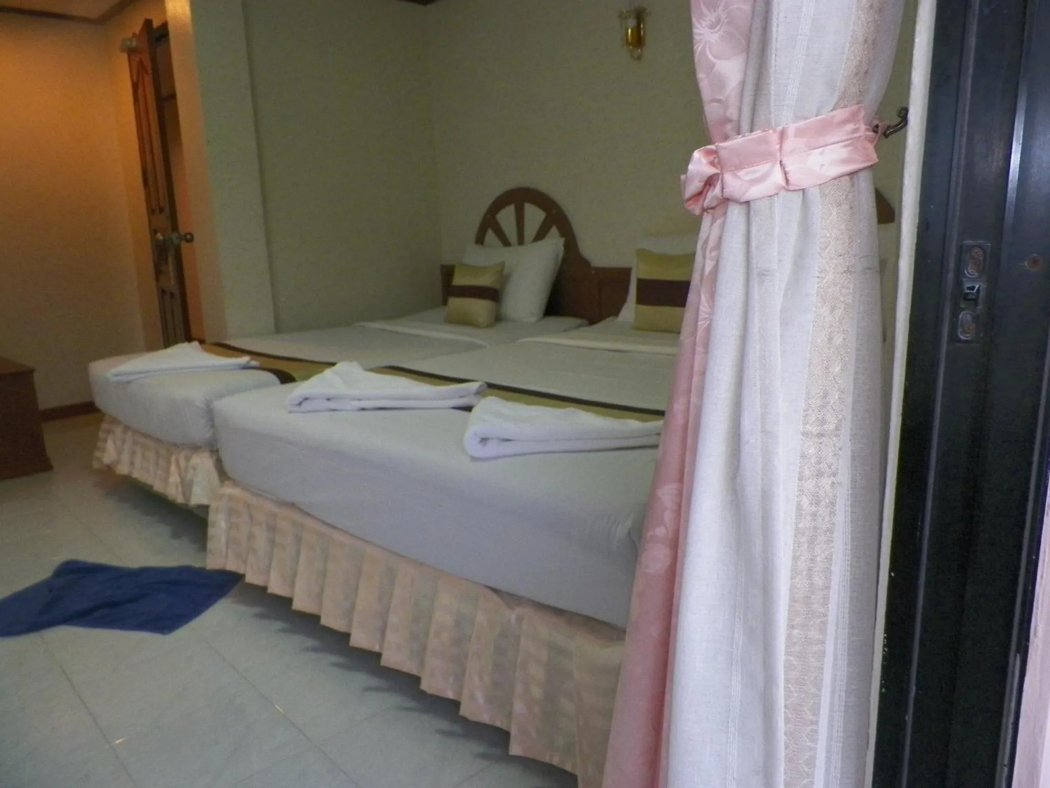 Bed in Natacha Hotel