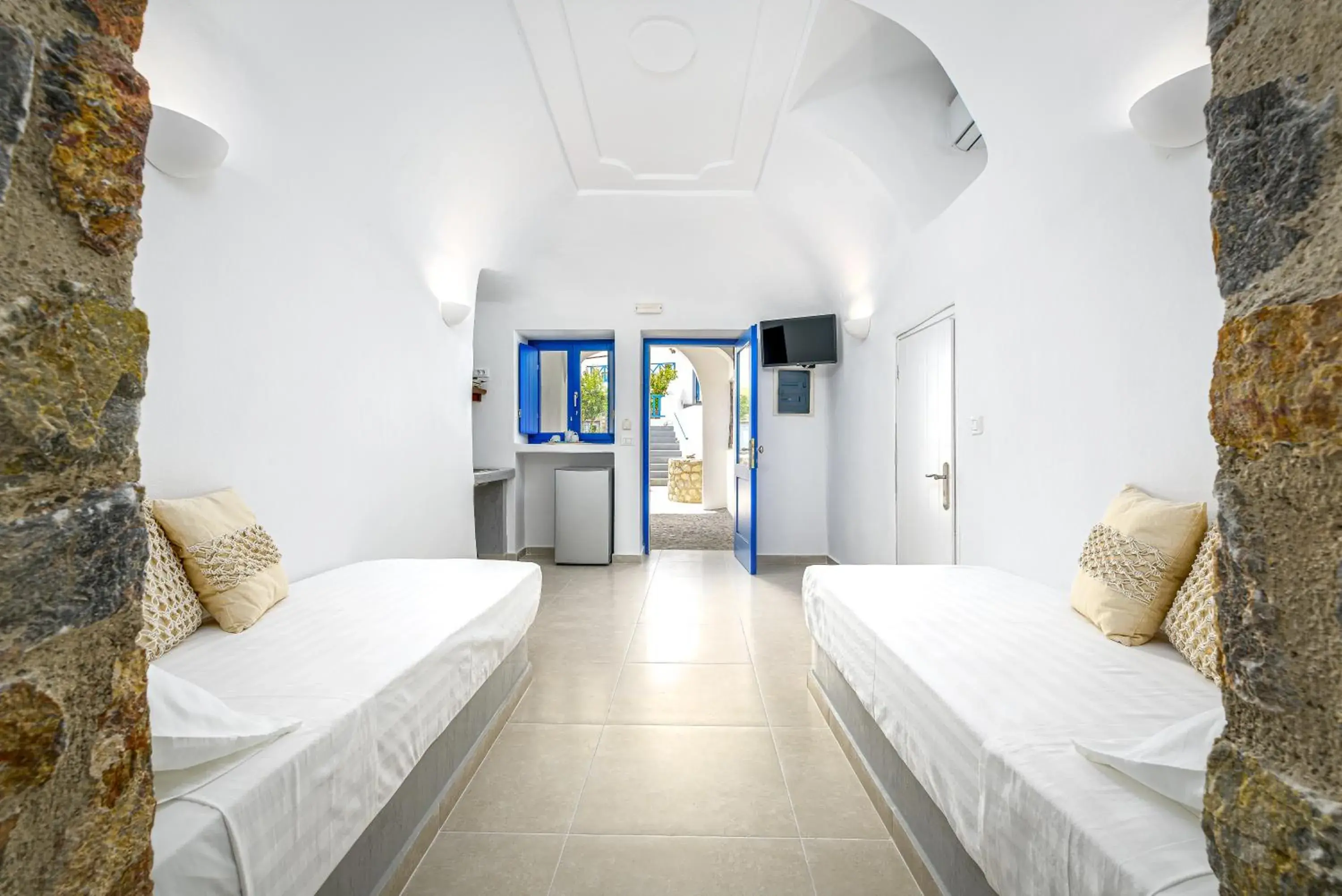 Bed in Anatoli Hotel & Spa Bed in Anatoli Hotel & Spa