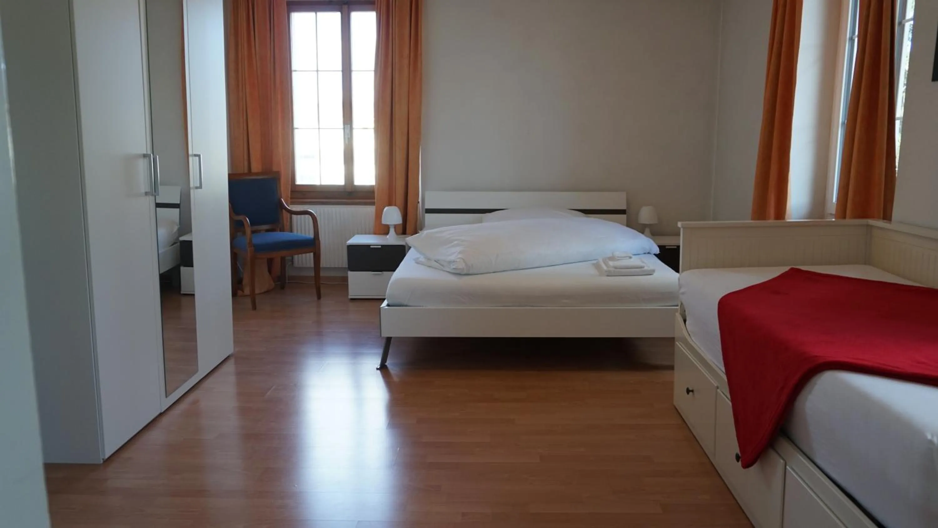 Bedroom, Bed in Gasthof National