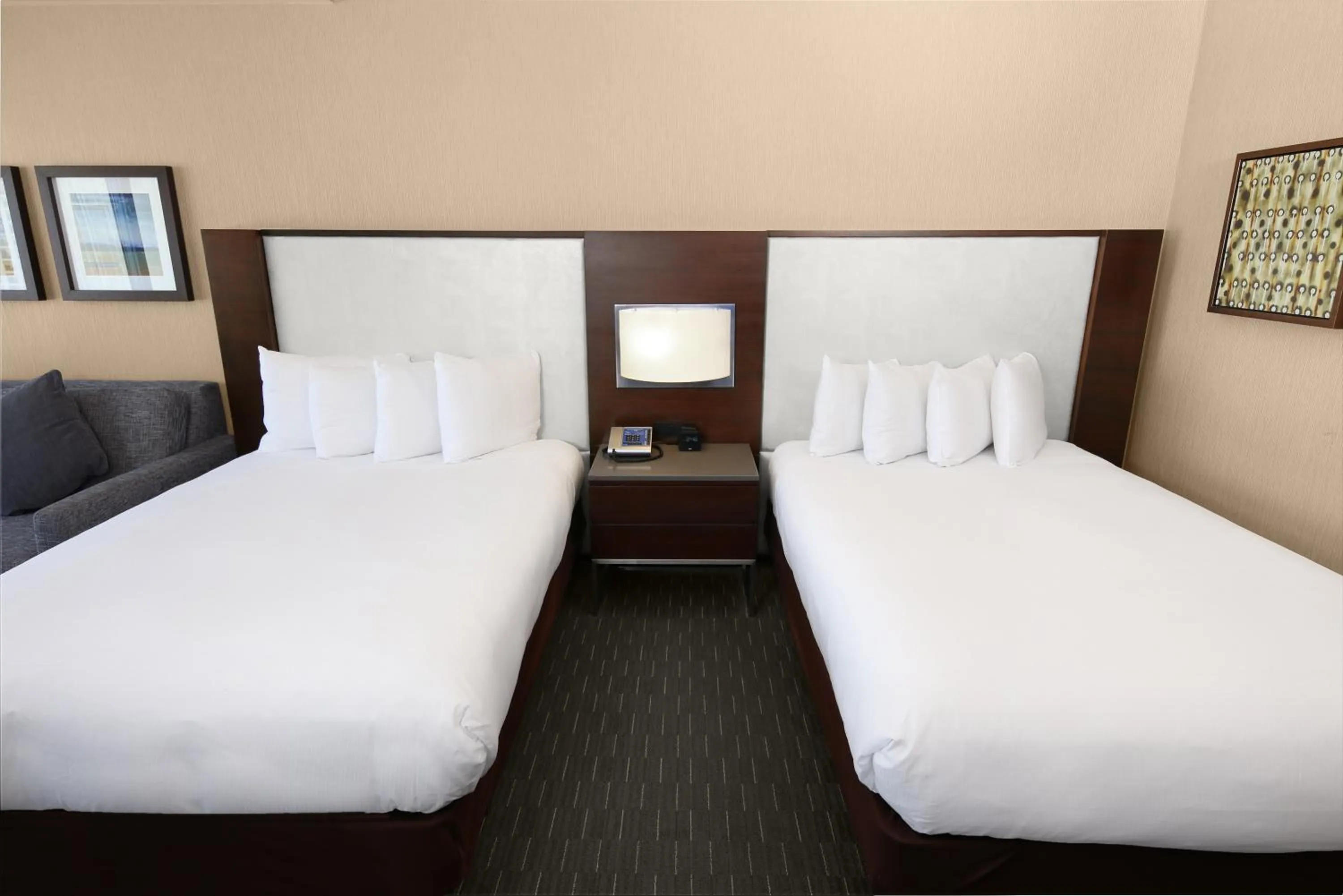 Bed in Hilton San Francisco Union Square