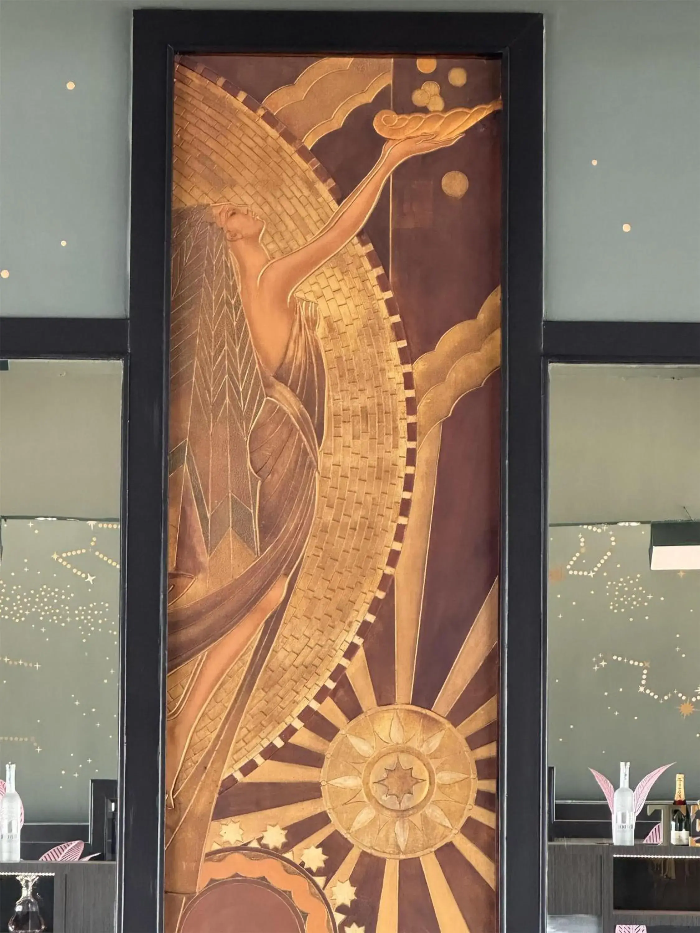 Lounge or bar in Hilton San Francisco Union Square Lounge or bar in Hilton San Francisco Union Square