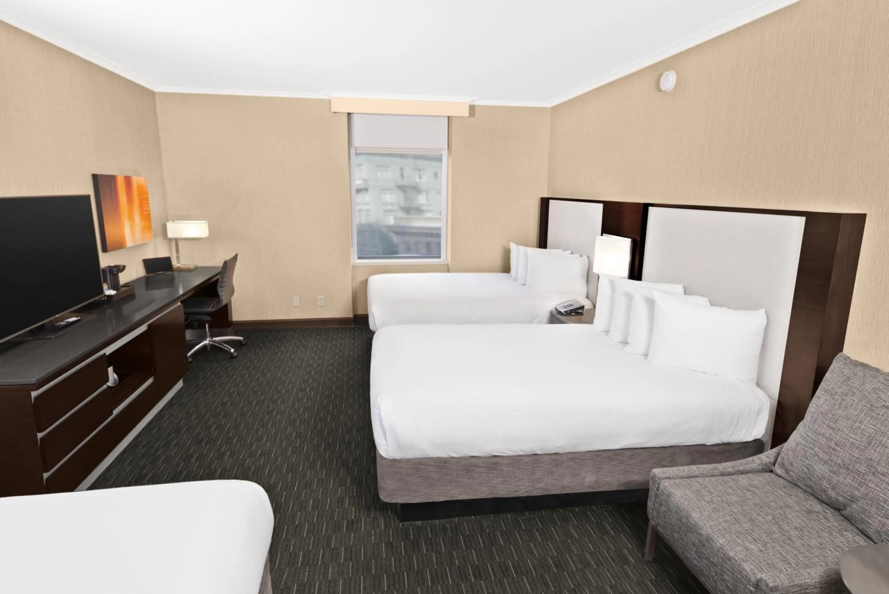 Bedroom, Bed in Hilton San Francisco Union Square