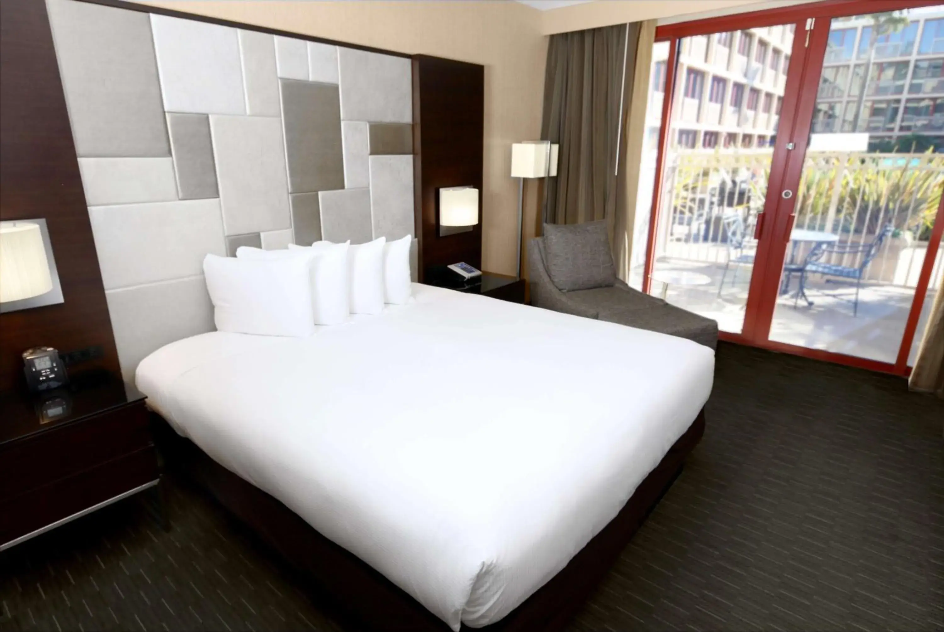 Bed in Hilton San Francisco Union Square Bed in Hilton San Francisco Union Square