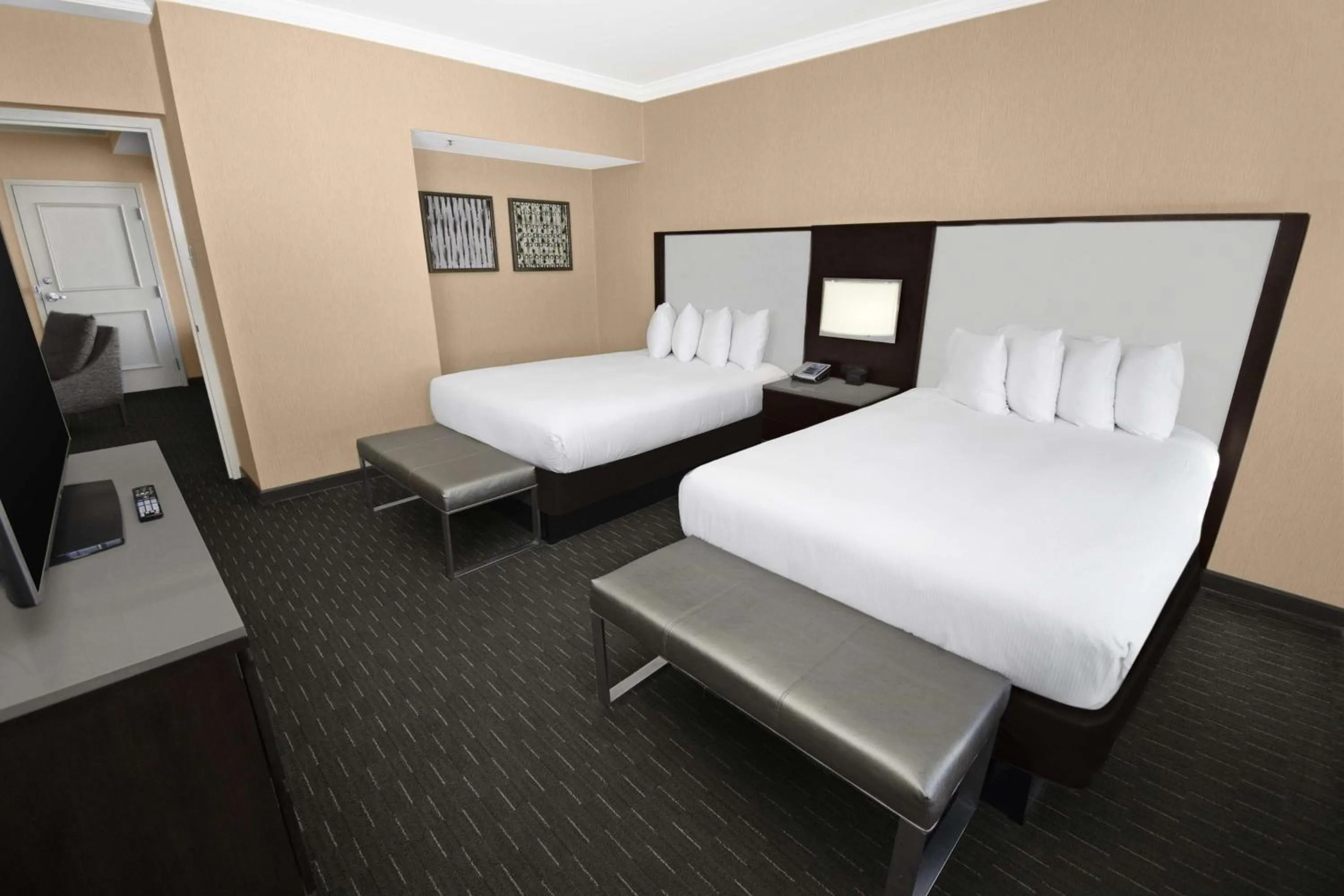 Bed in Hilton San Francisco Union Square