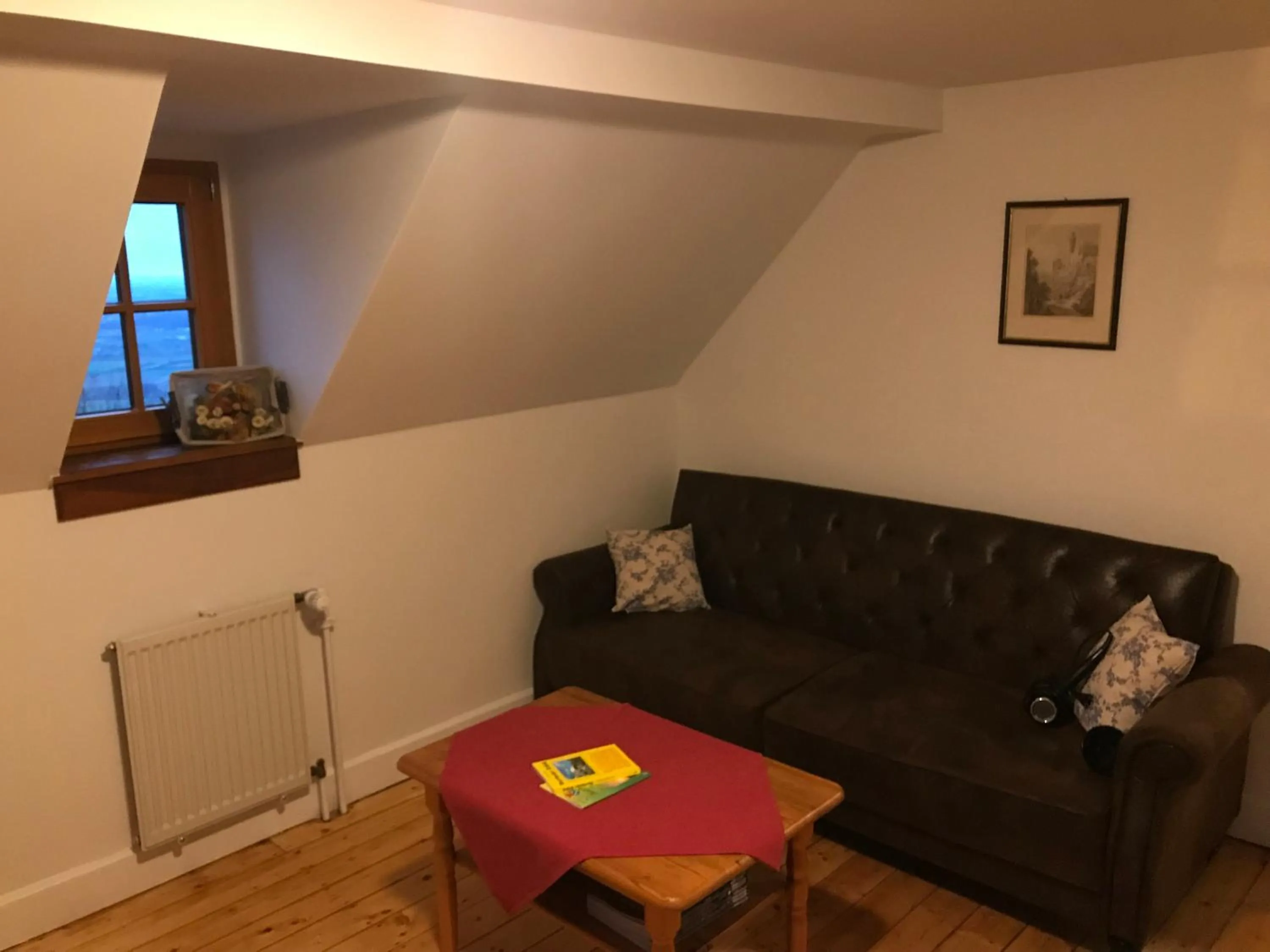 Living room in Schloß Auerbach Kleine Ferienwohnung