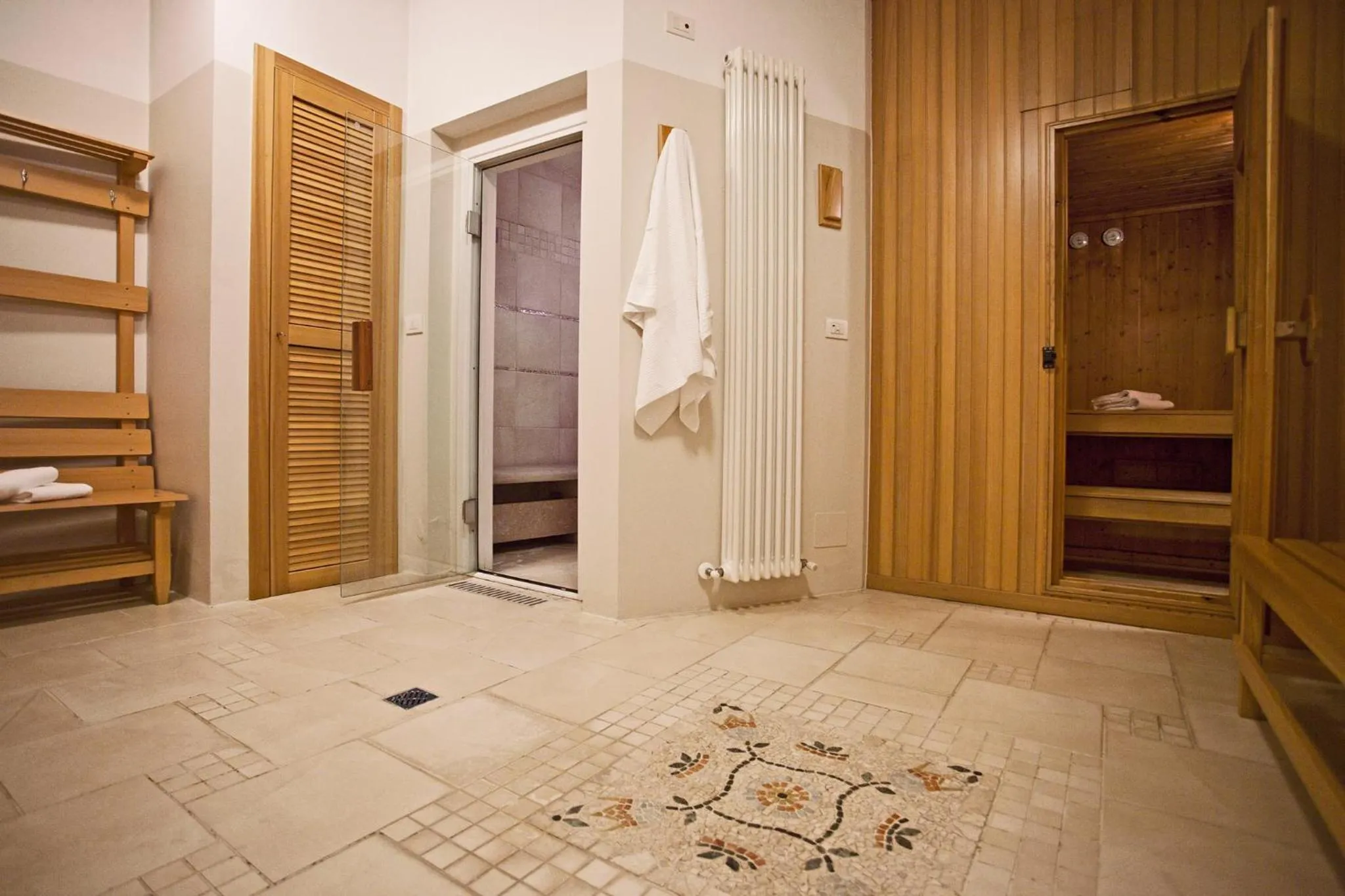 Sauna in Casa Oliva borgo del Benessere delle Marche
