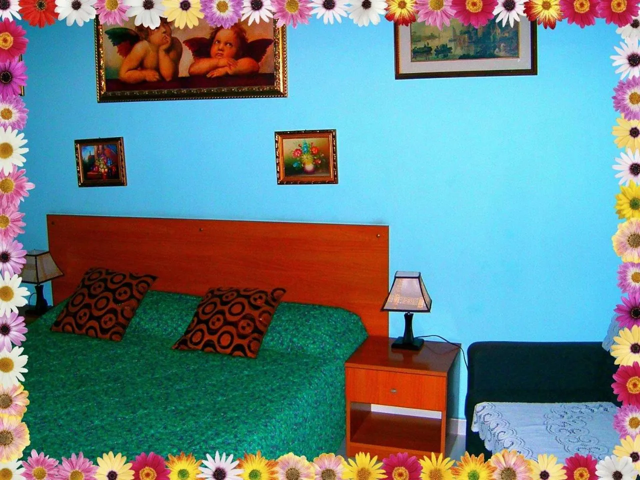 Bed in B&B Cappellini