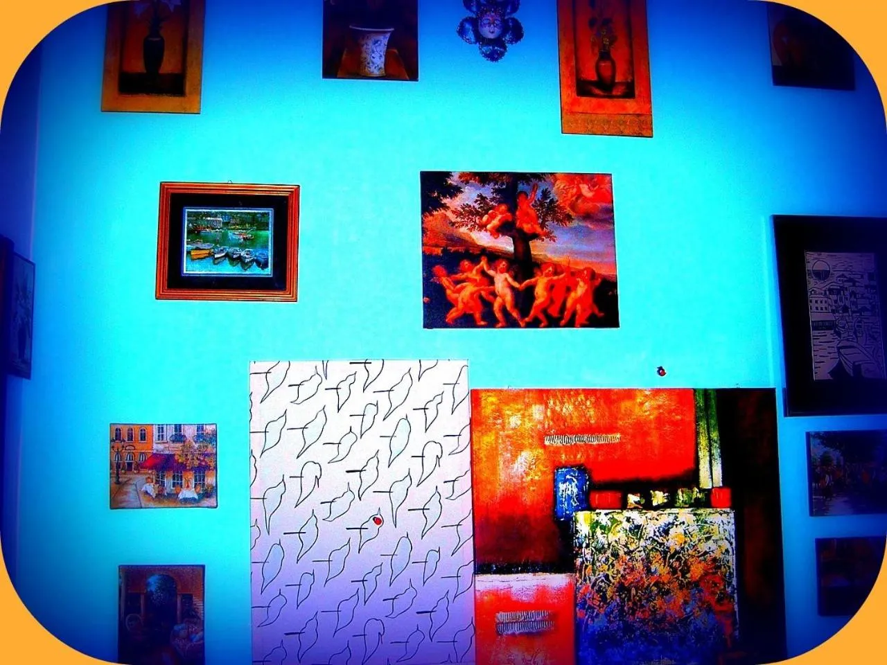 Decorative detail in B&B Cappellini