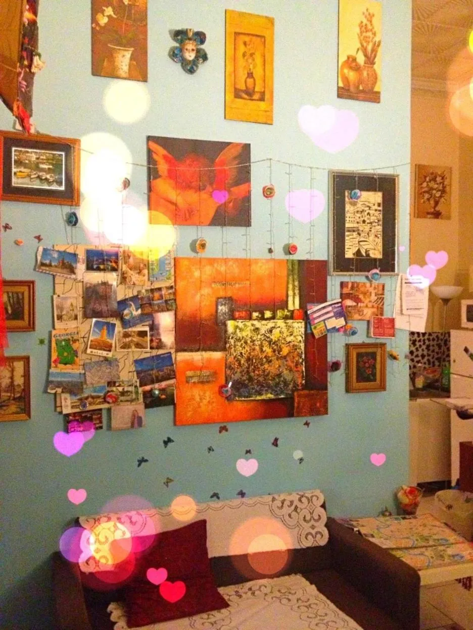 Communal lounge/ TV room in B&B Cappellini