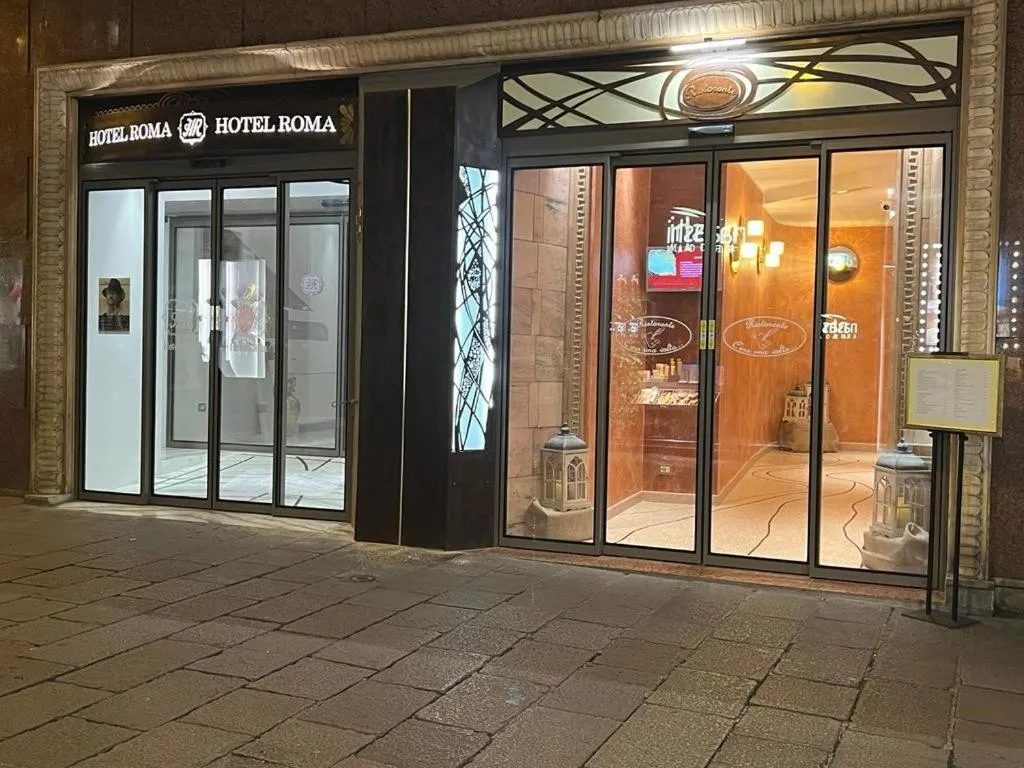Facade/entrance in Hotel Roma