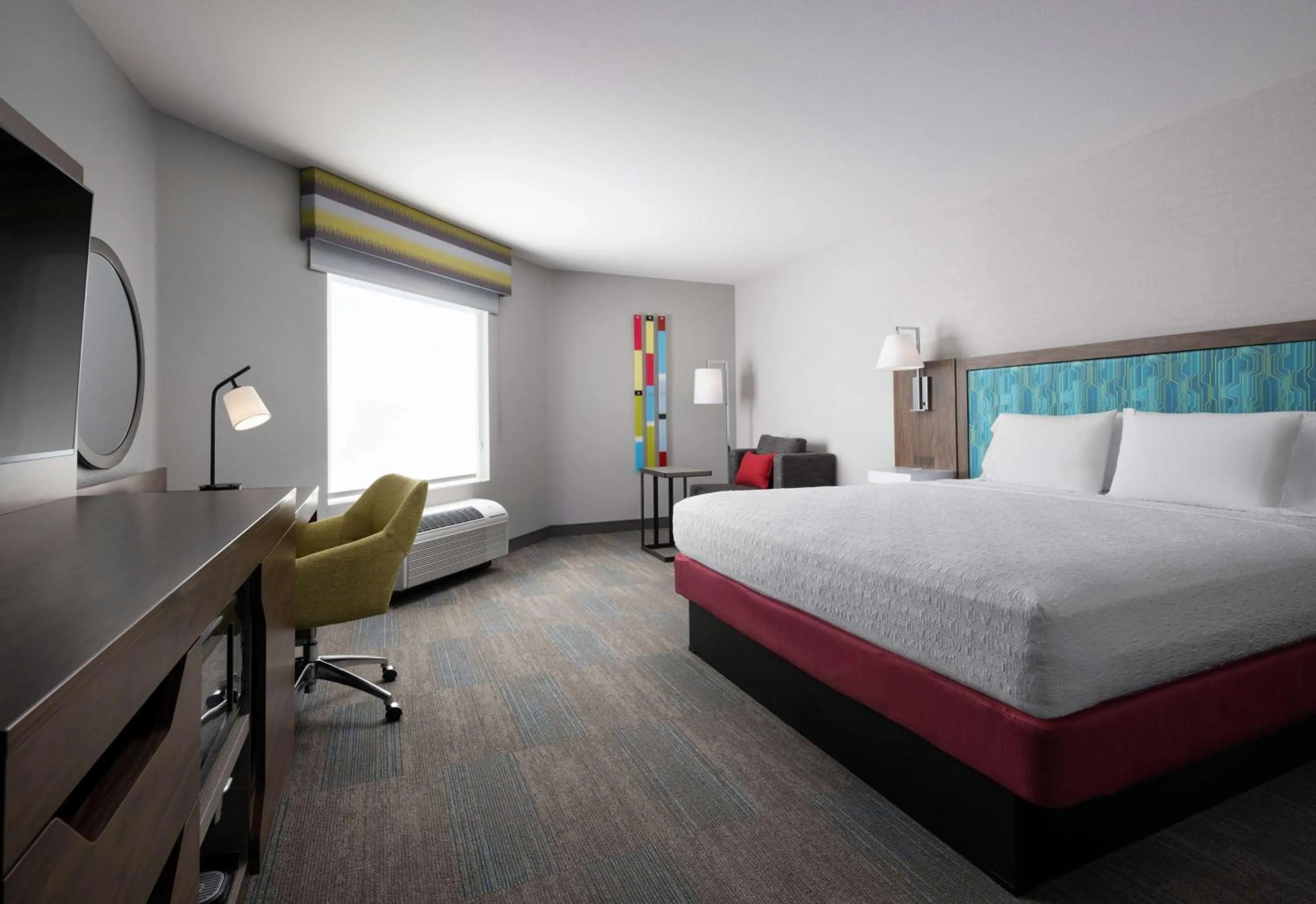 Bed in Hampton Inn San Diego/Del Mar