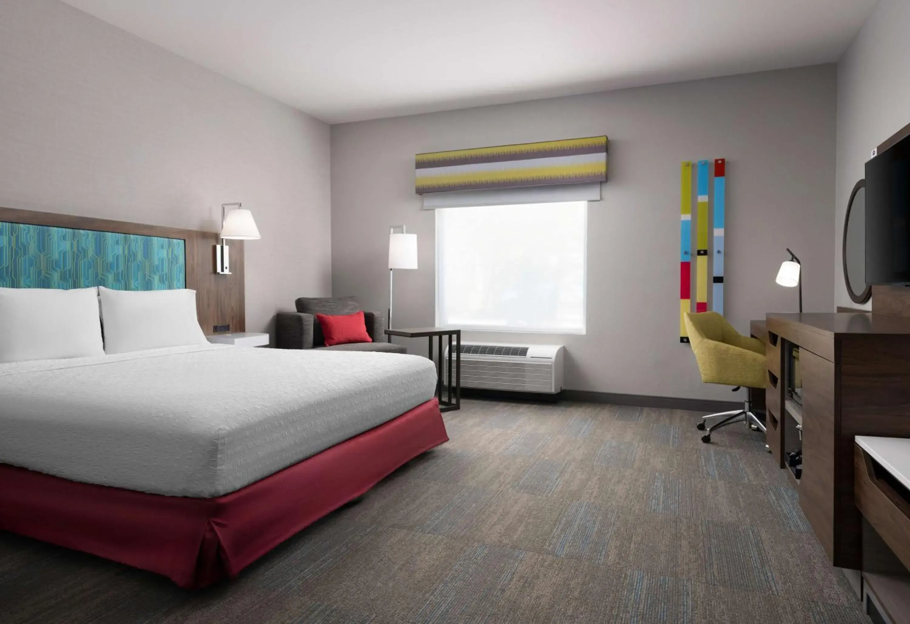 Bedroom, Bed in Hampton Inn San Diego/Del Mar Bedroom, Bed in Hampton Inn San Diego/Del Mar