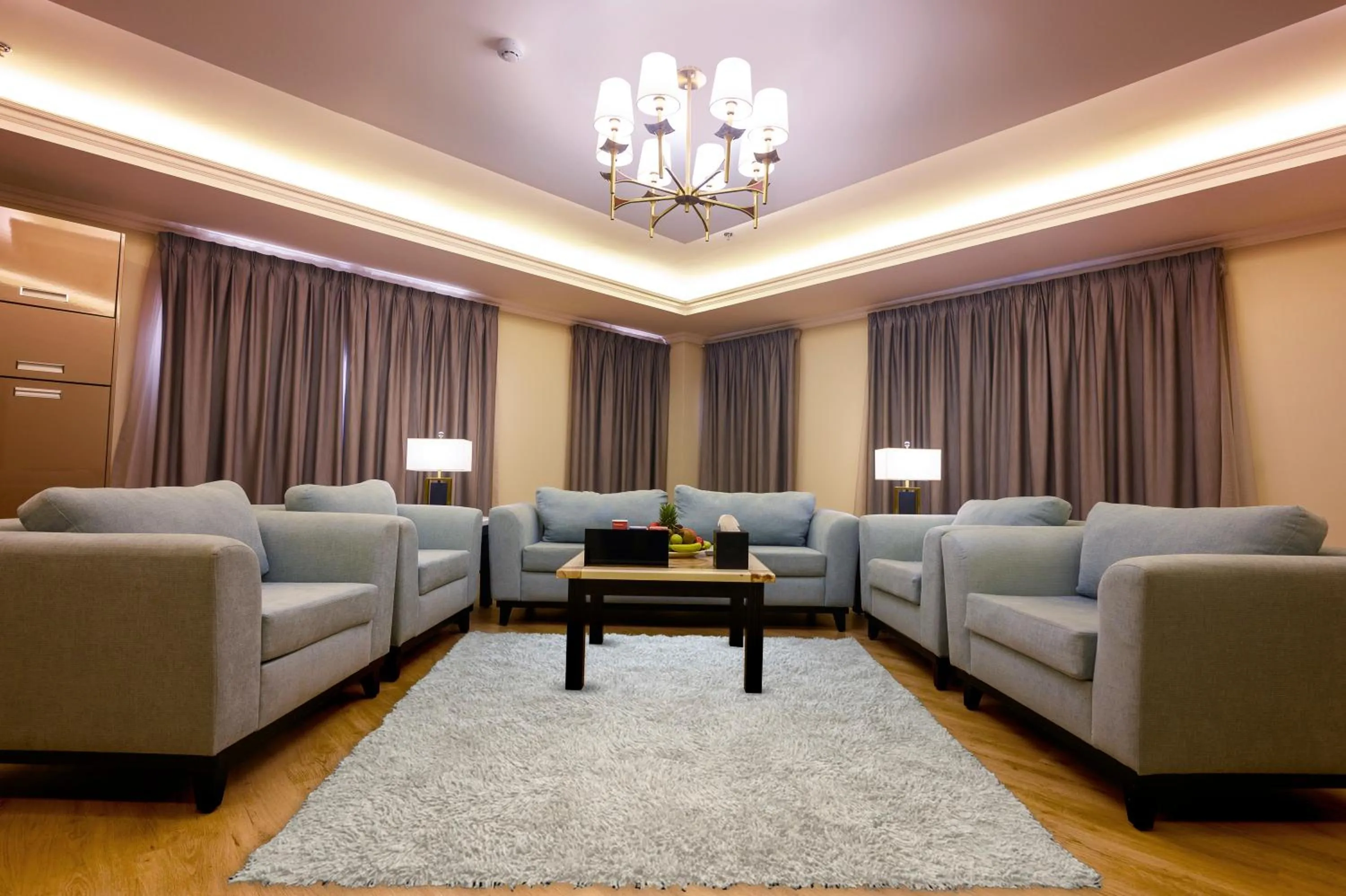 Seating area in Boudl Al Maidan