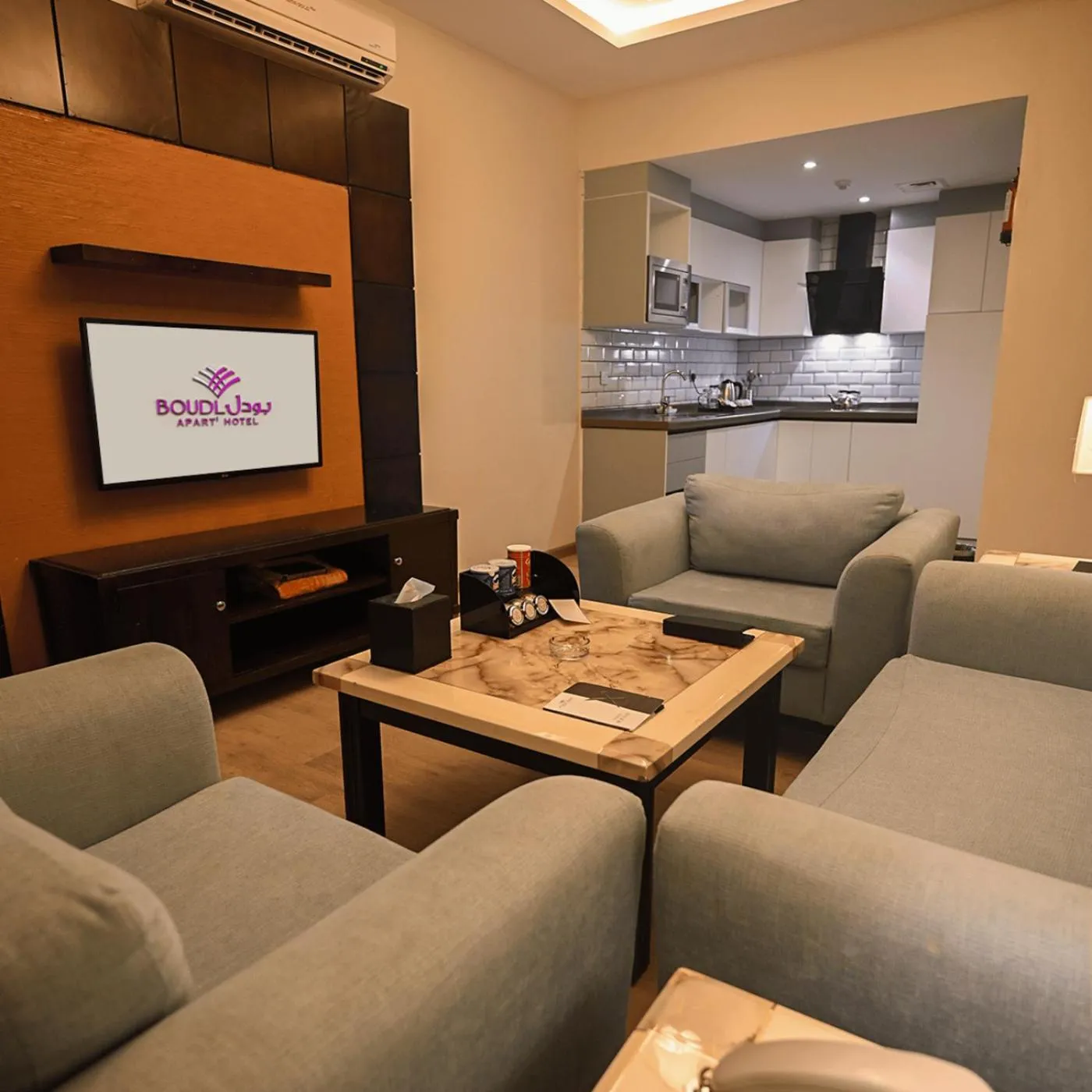 Seating area in Boudl Al Maidan