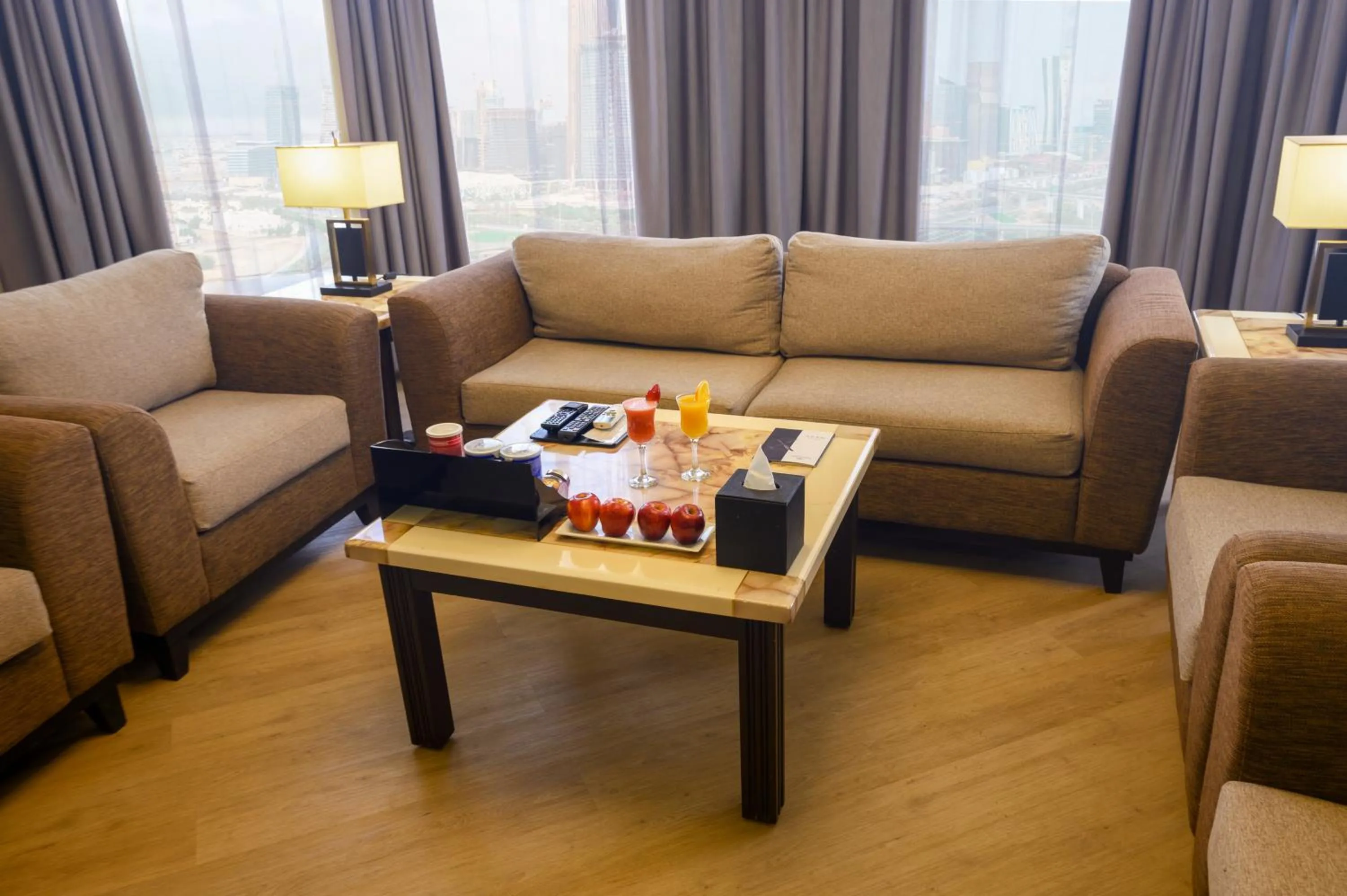 Seating area in Boudl Al Maidan