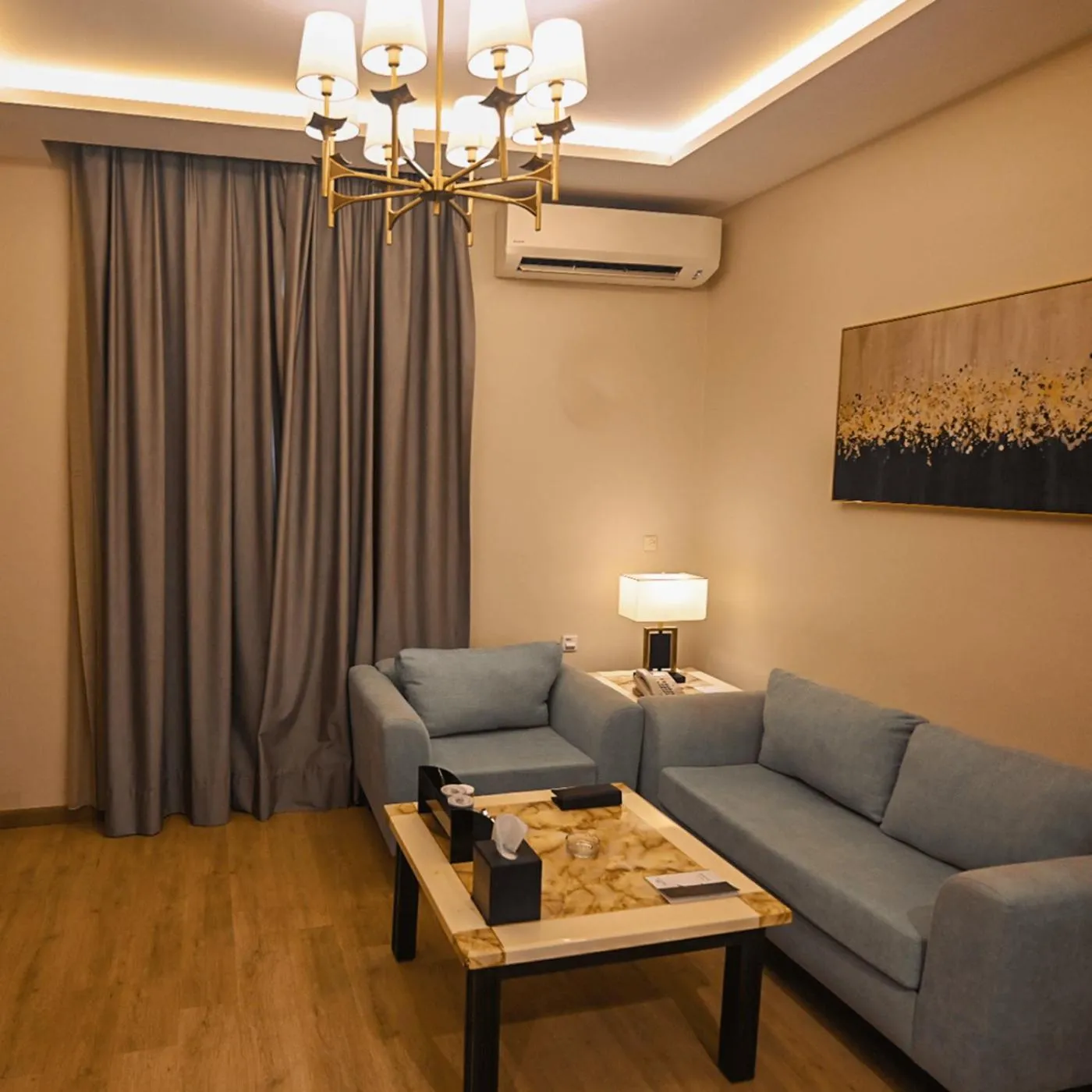 Communal lounge/ TV room in Boudl Al Maidan