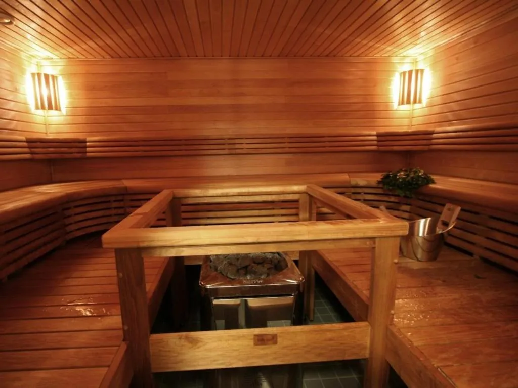 Sauna in Tanhuvaara Sport Resort