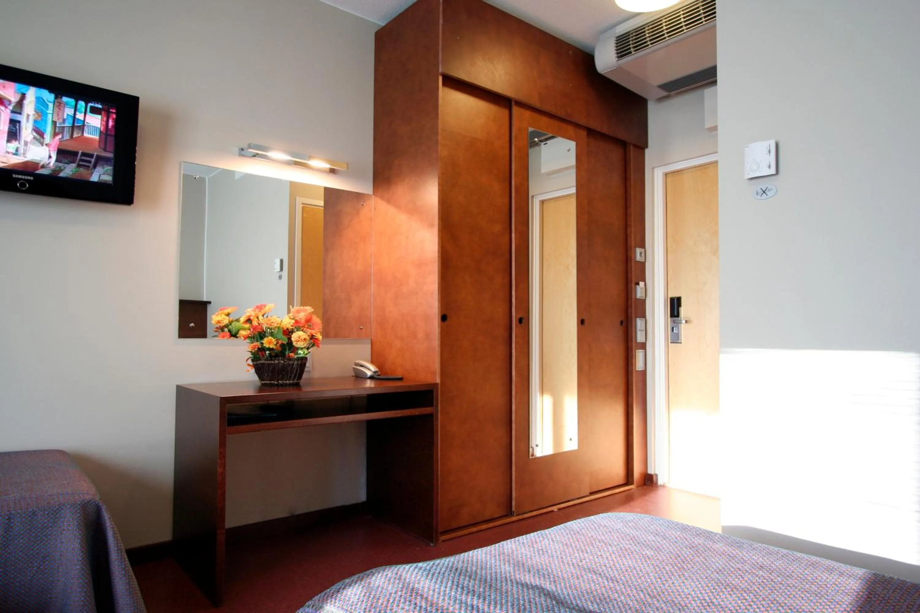 Bed in Tanhuvaara Sport Resort