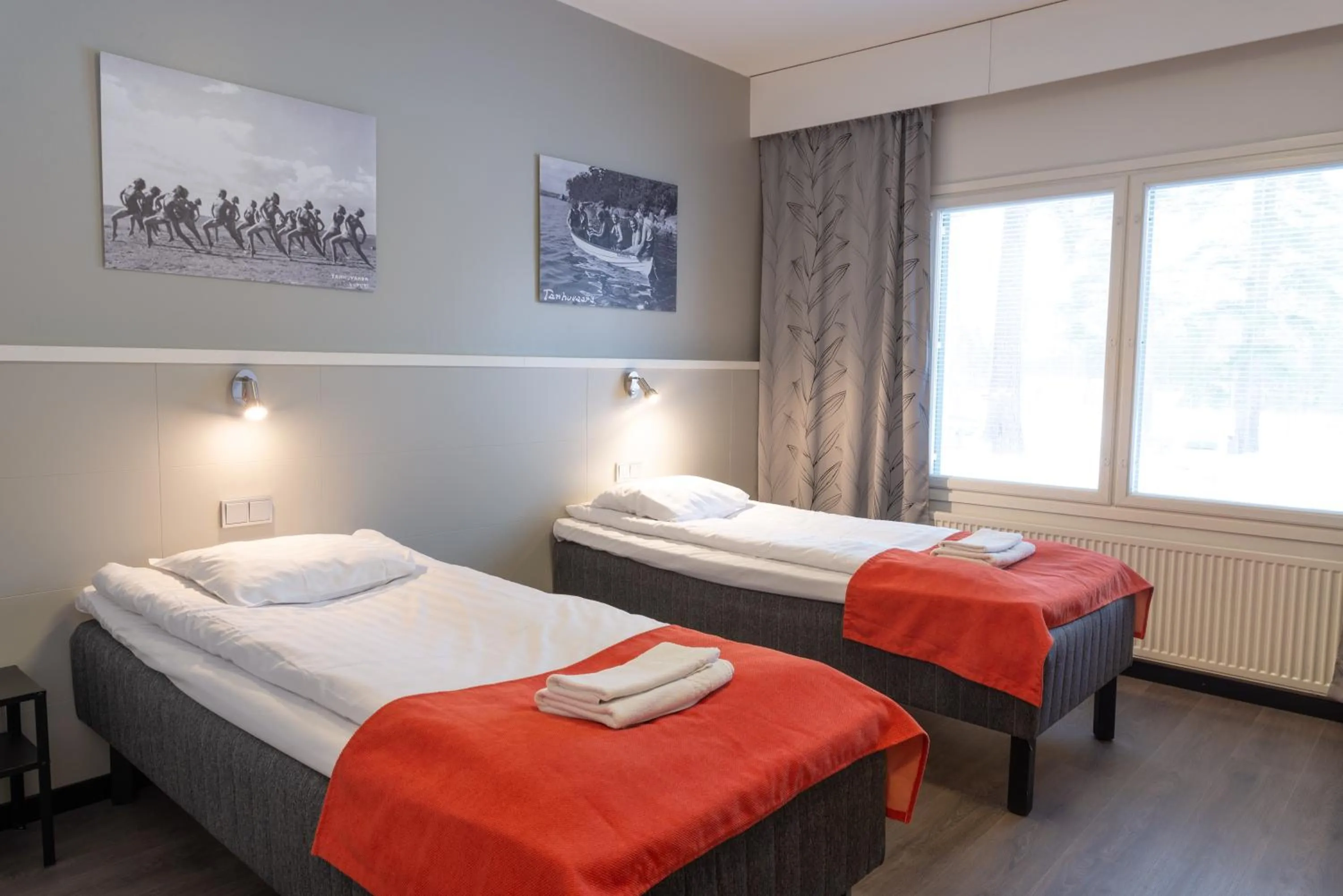 Photo of the whole room, Bed in Tanhuvaara Sport Resort