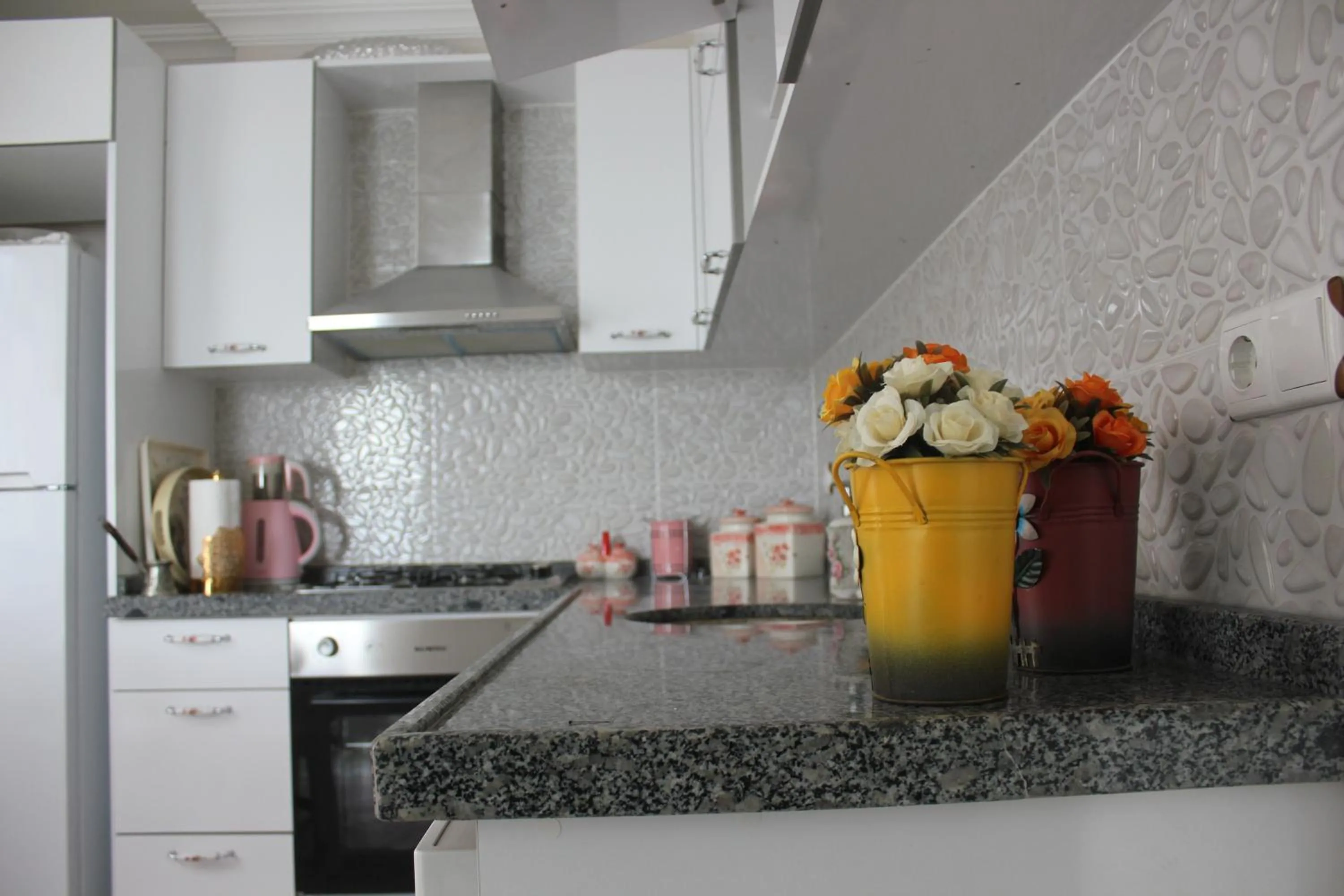 Communal kitchen in Trabzon Sea Palace