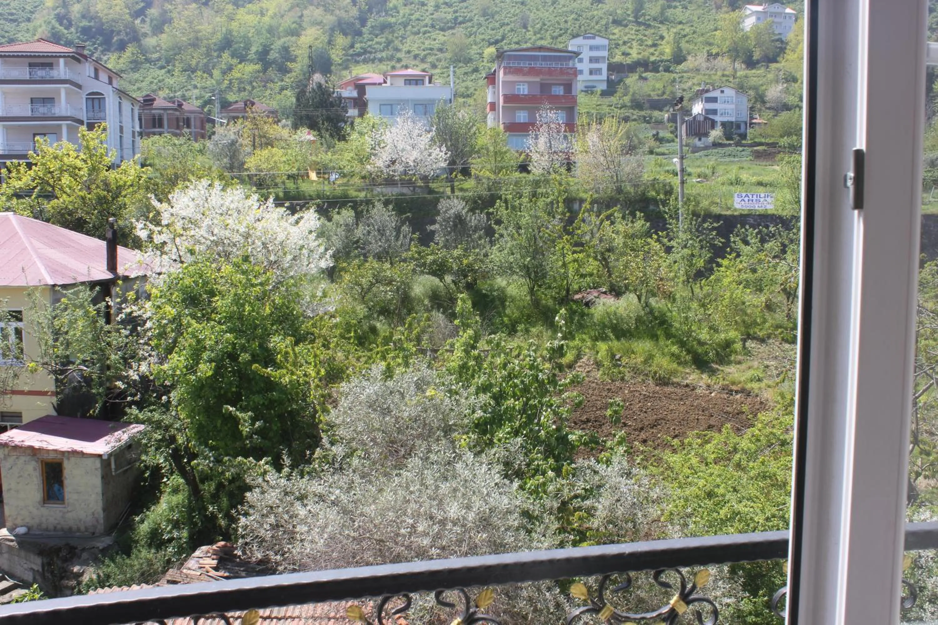 Garden view in Trabzon Sea Palace