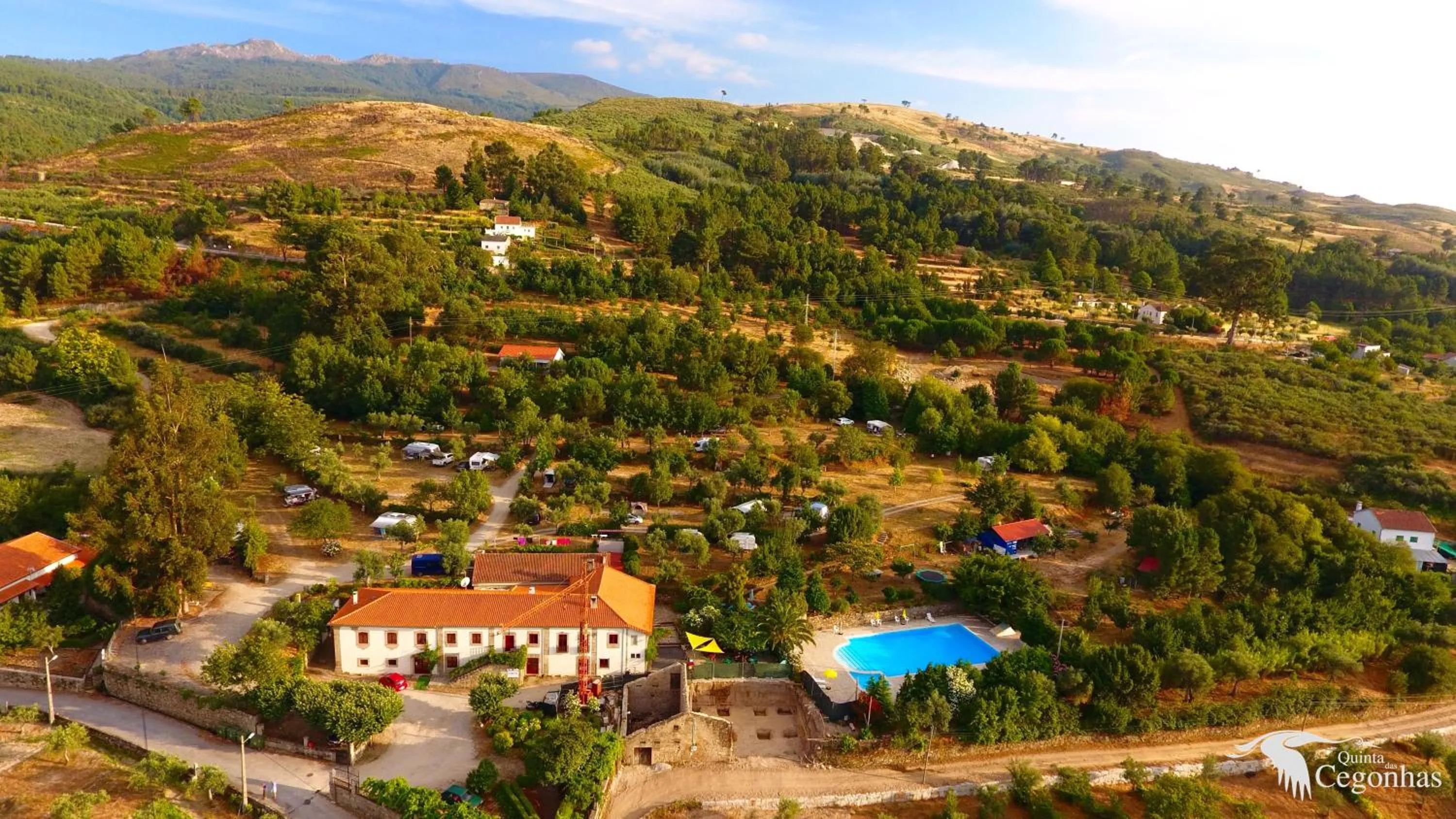 Bird's eye view in Quinta das Cegonhas