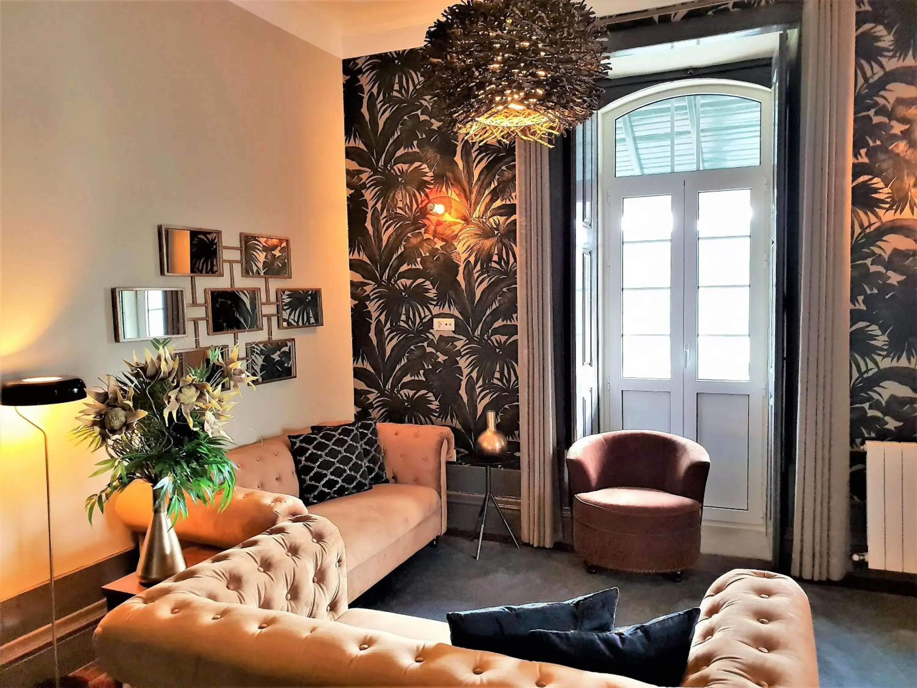 Living room in Quinta da Palmeira - Country House Retreat & Spa Living room in Quinta da Palmeira - Country House Retreat & Spa