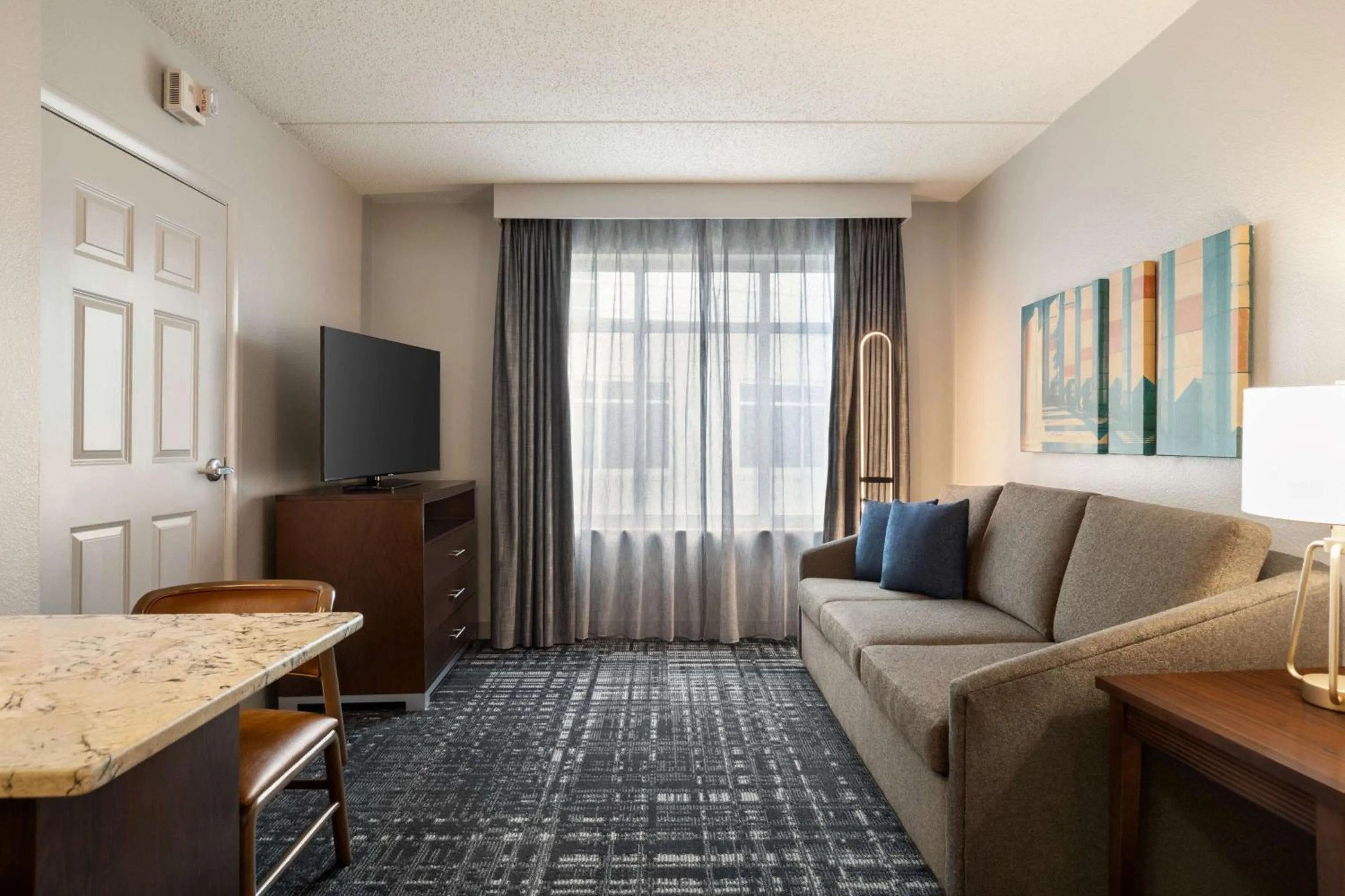 Living room in Homewood Suites by Hilton Washington, D.C. Downtown