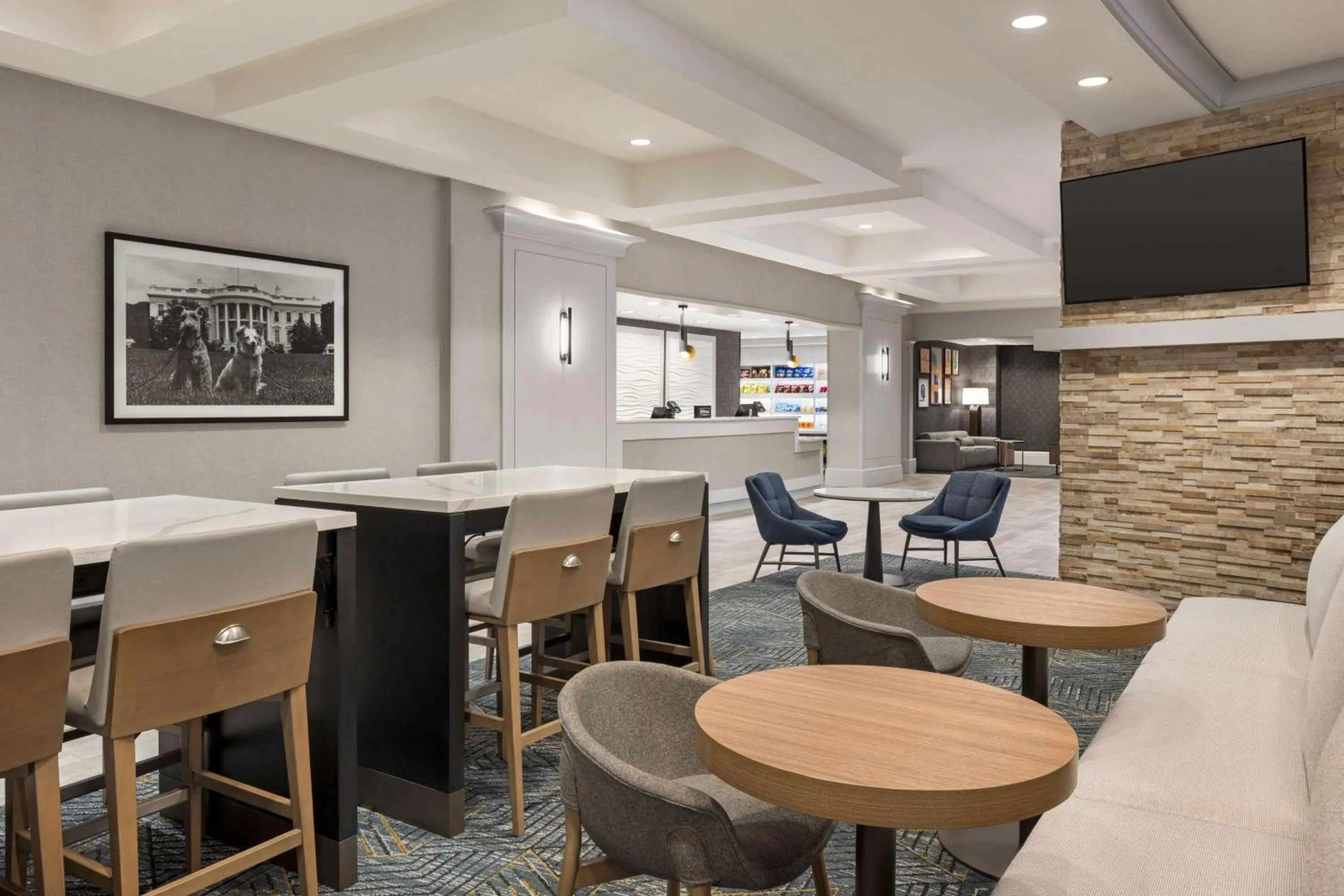 Lobby or reception in Homewood Suites by Hilton Washington, D.C. Downtown