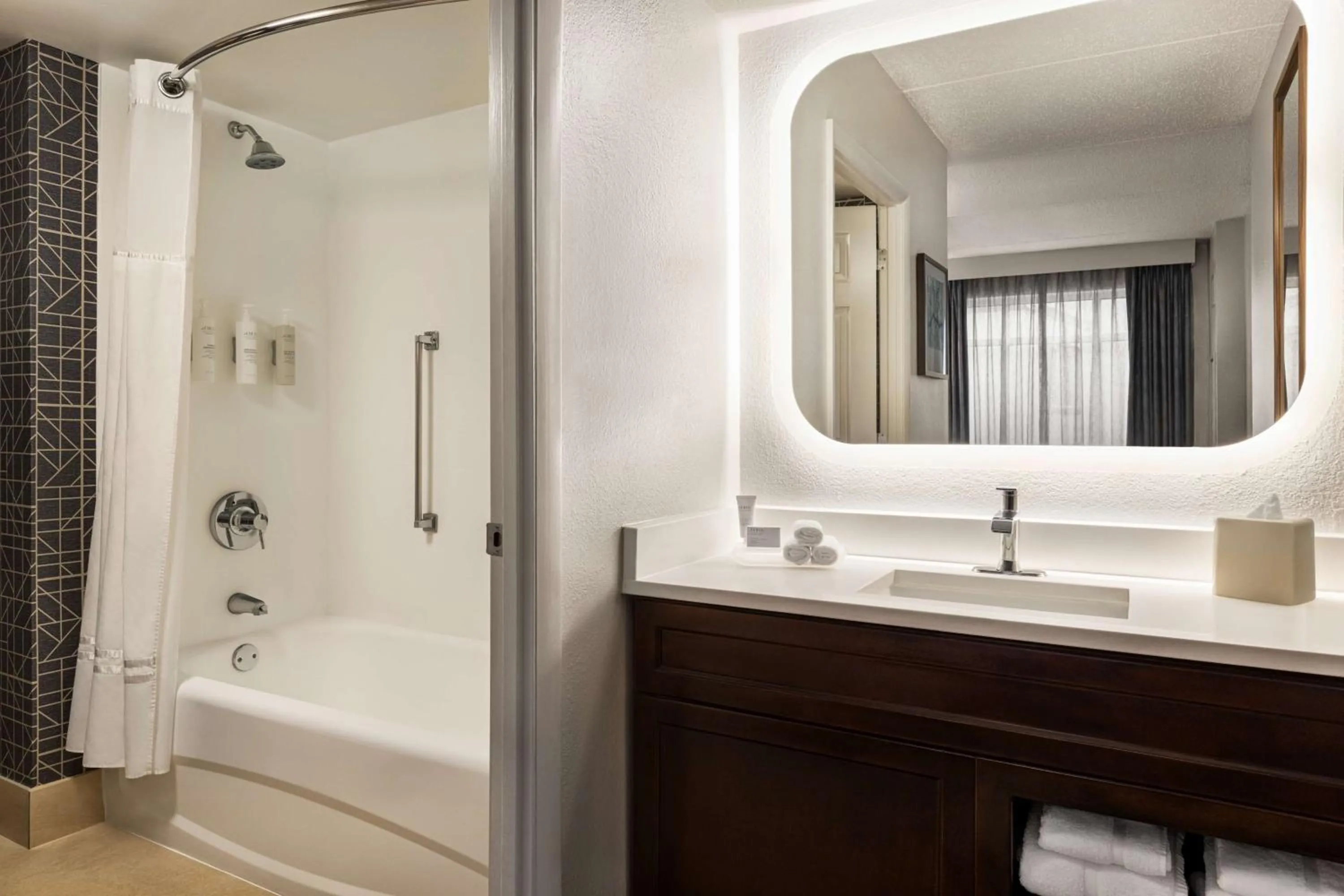 Bathroom in Homewood Suites by Hilton Washington, D.C. Downtown