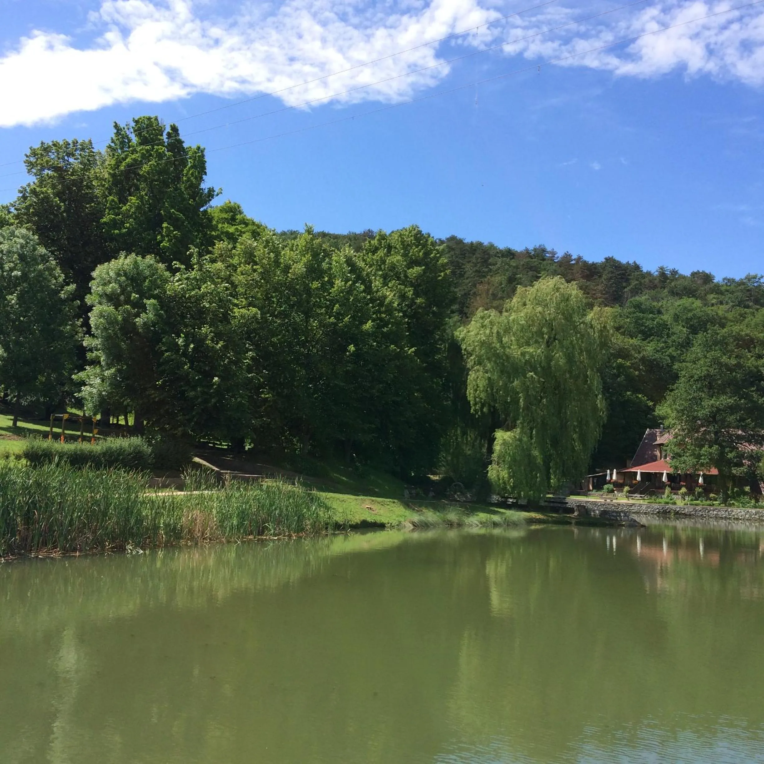 Fishing in Hotel Síkfőkút