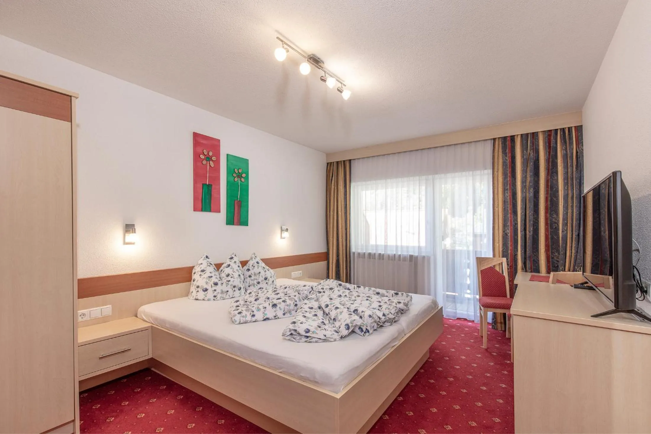 Bedroom, Bed in Apart Felsenhof