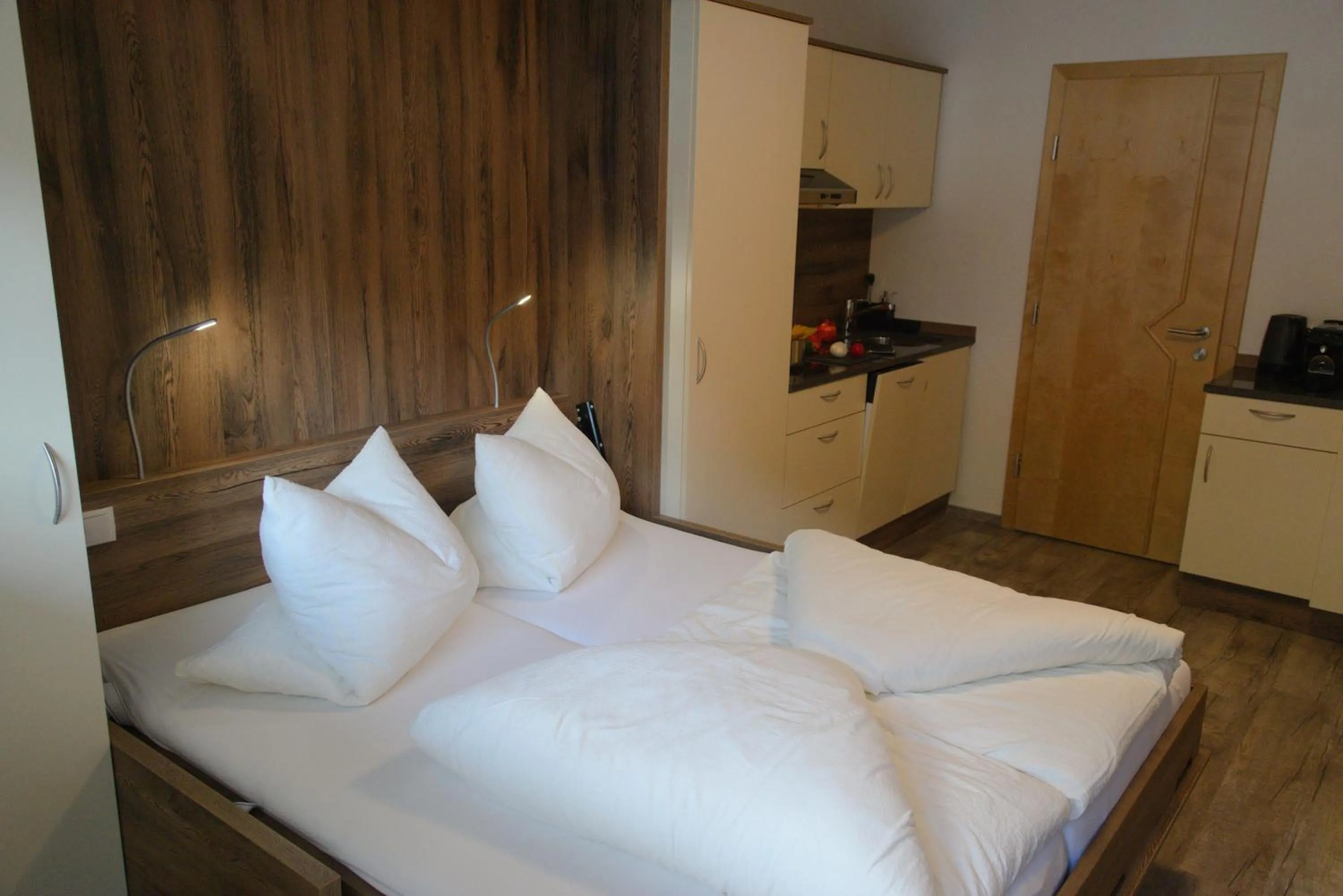 Living room, Bed in Apart Felsenhof