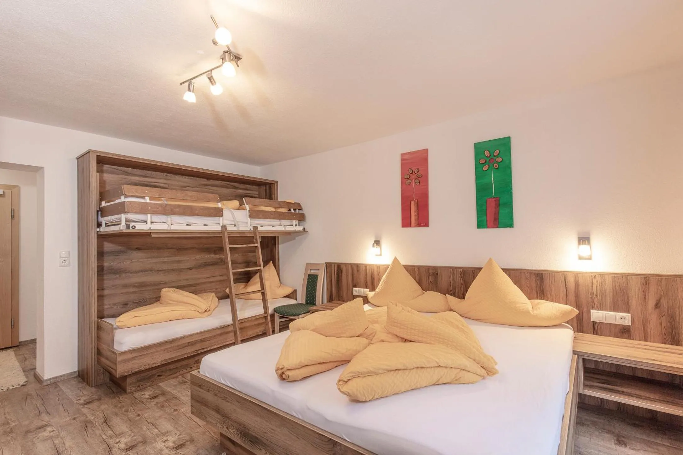Bedroom, Bed in Apart Felsenhof