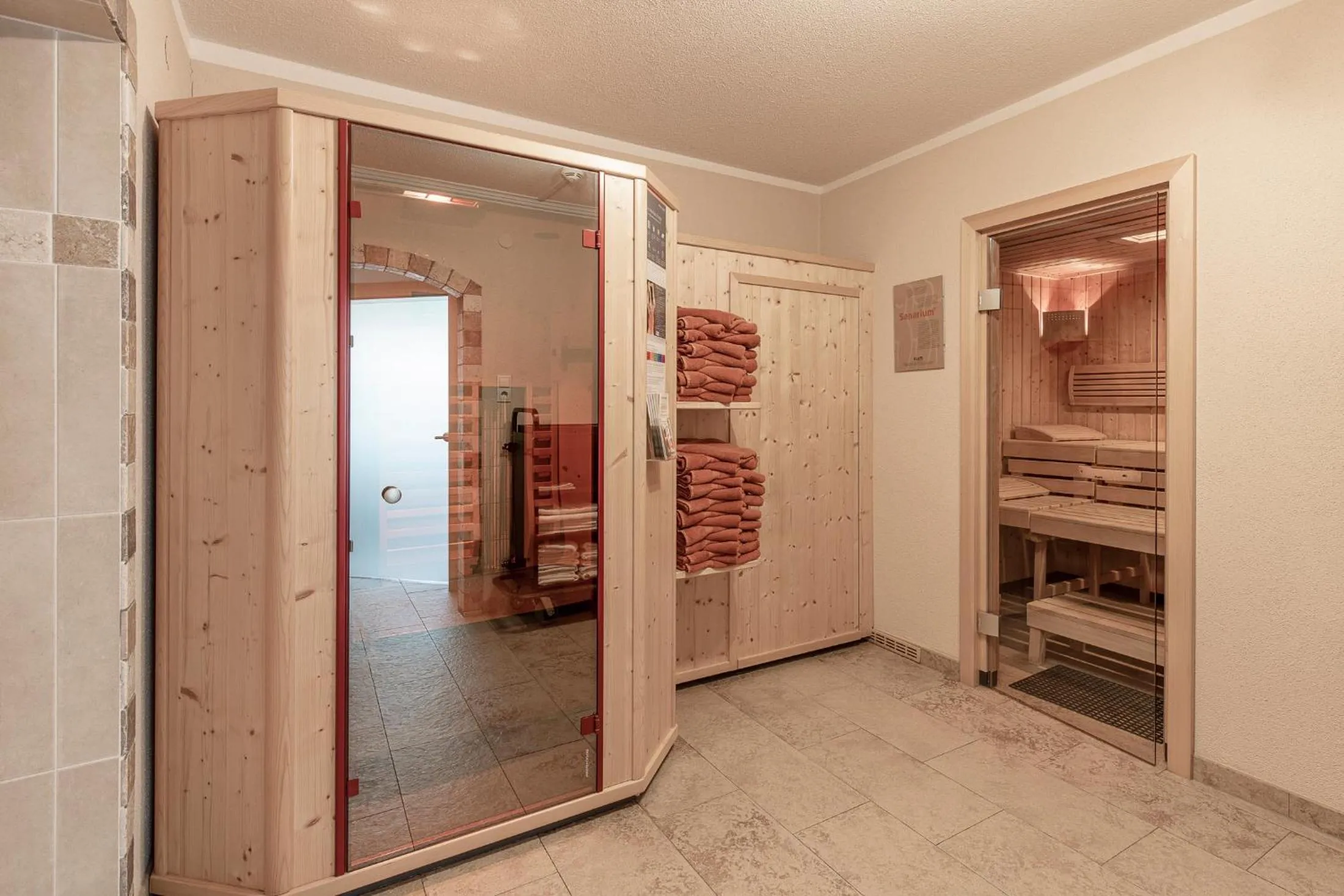 Sauna in Apart Felsenhof