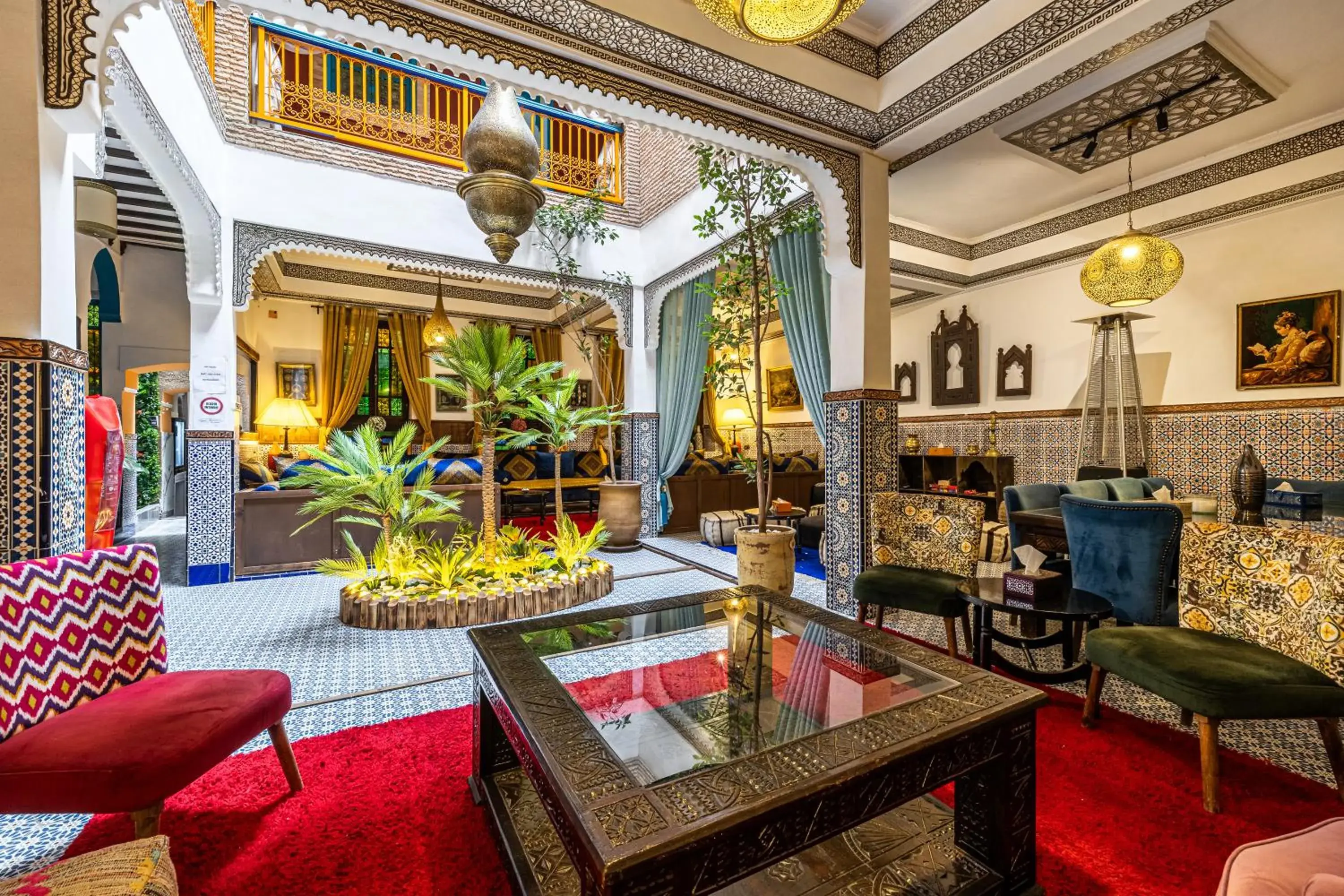 Living room in Riad Luzia Living room in Riad Luzia