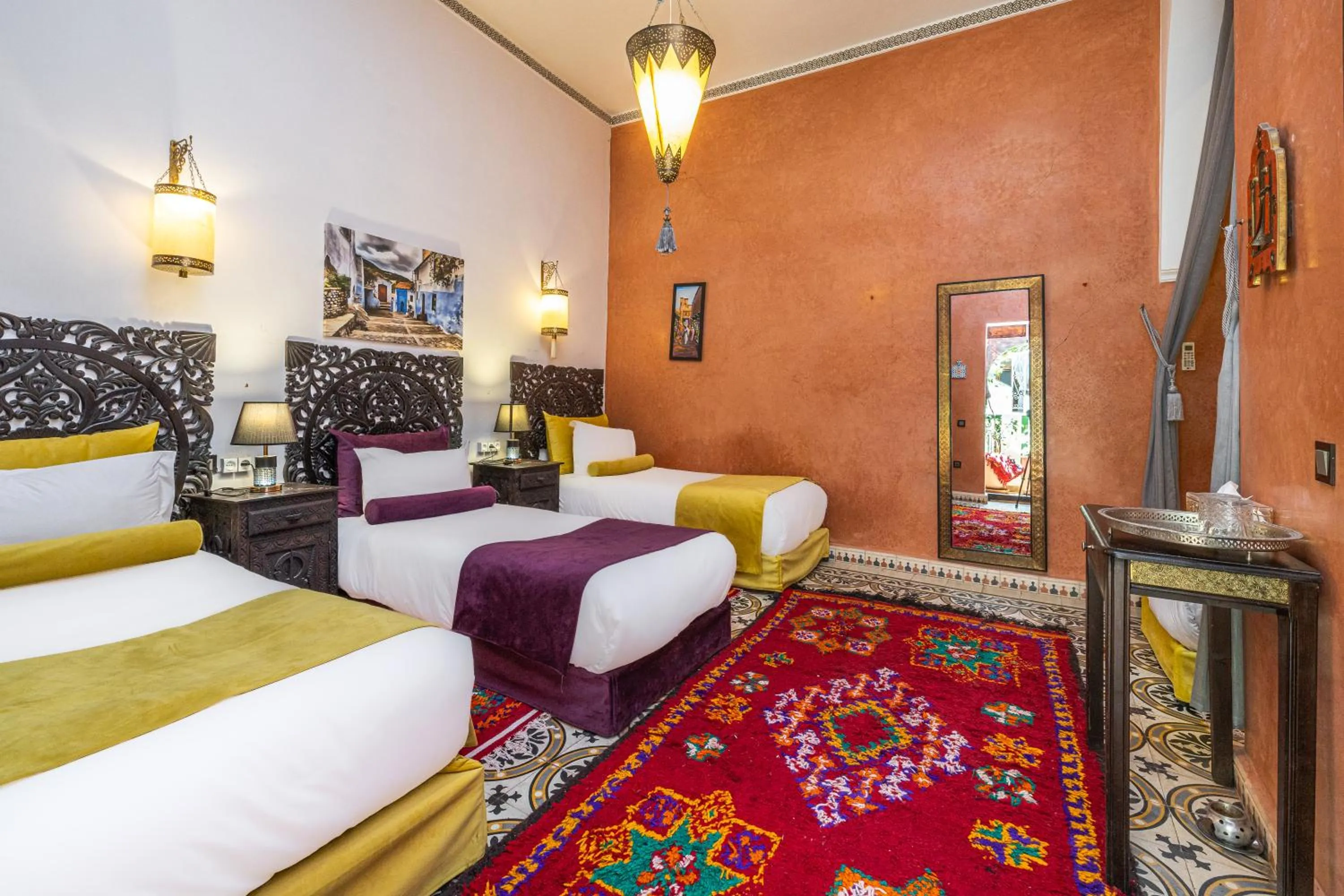 Photo of the whole room, Bed in Riad Luzia