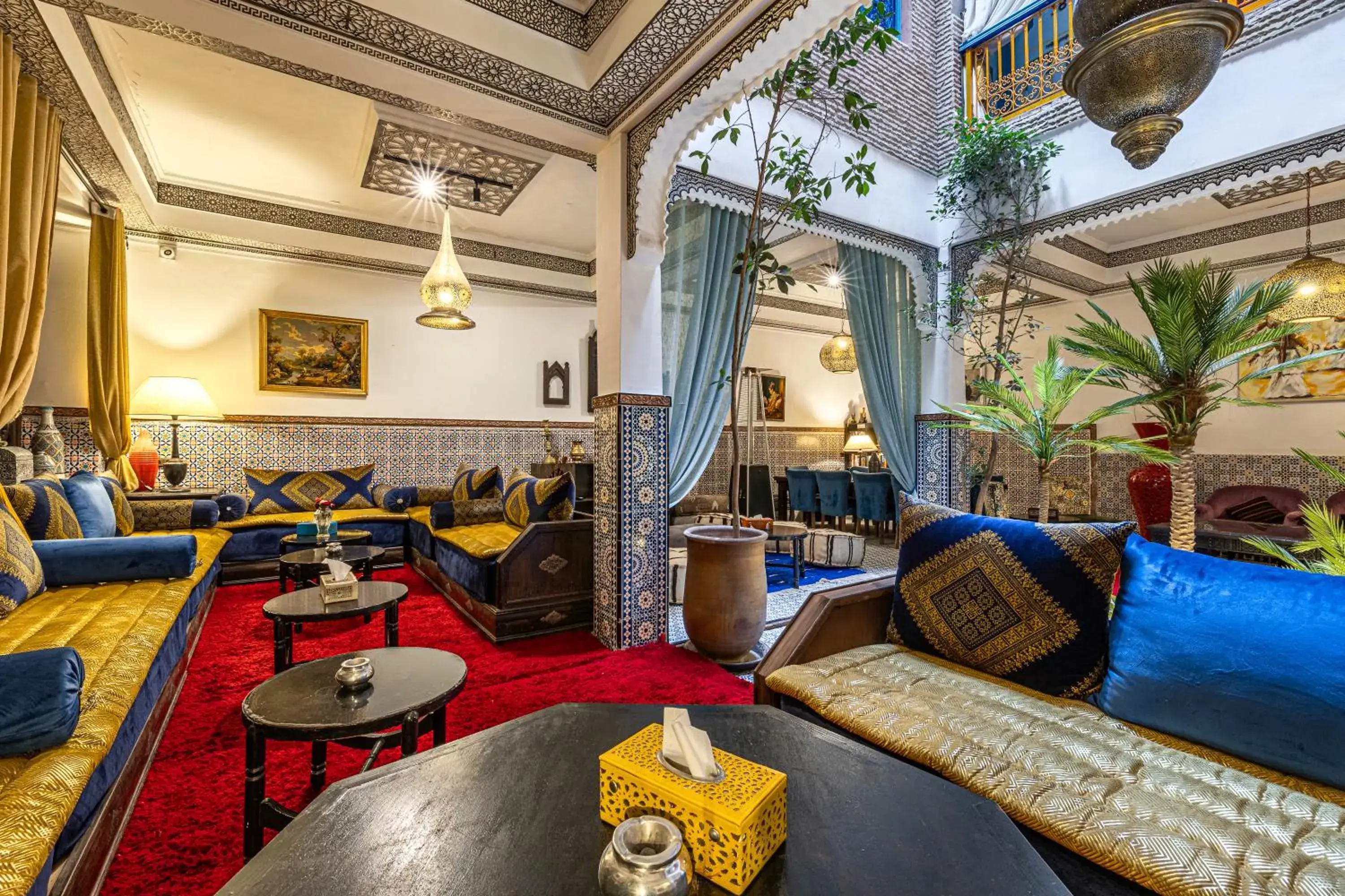 Living room in Riad Luzia Living room in Riad Luzia