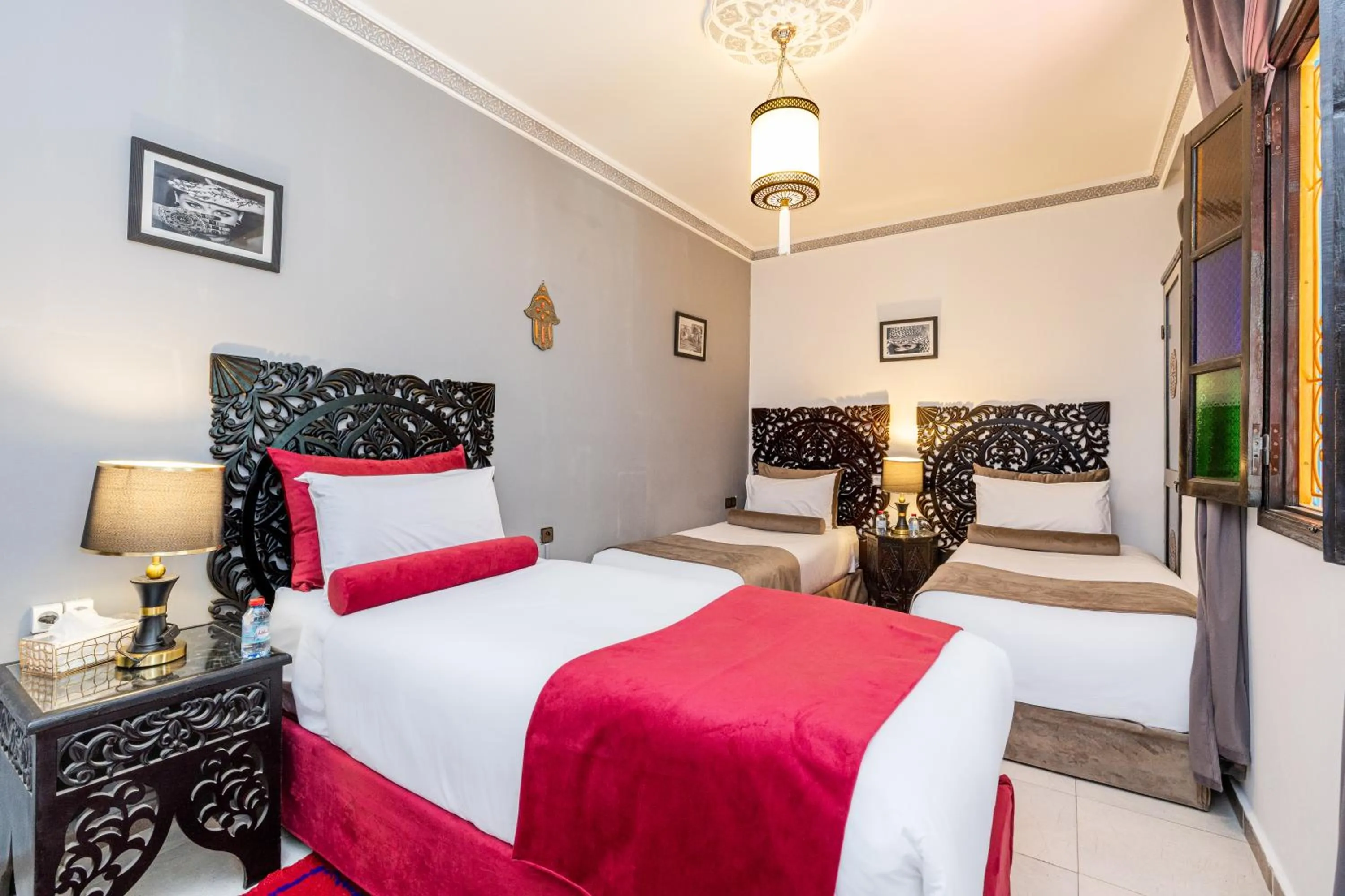 Photo of the whole room, Bed in Riad Luzia