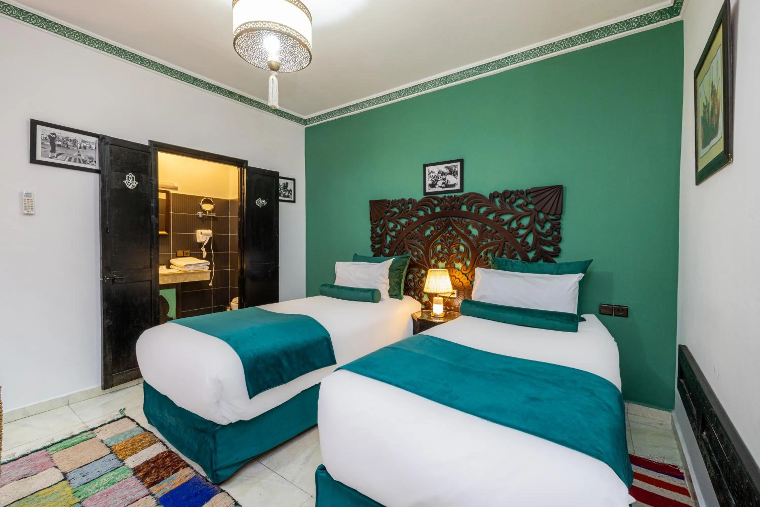 Photo of the whole room, Bed in Riad Luzia