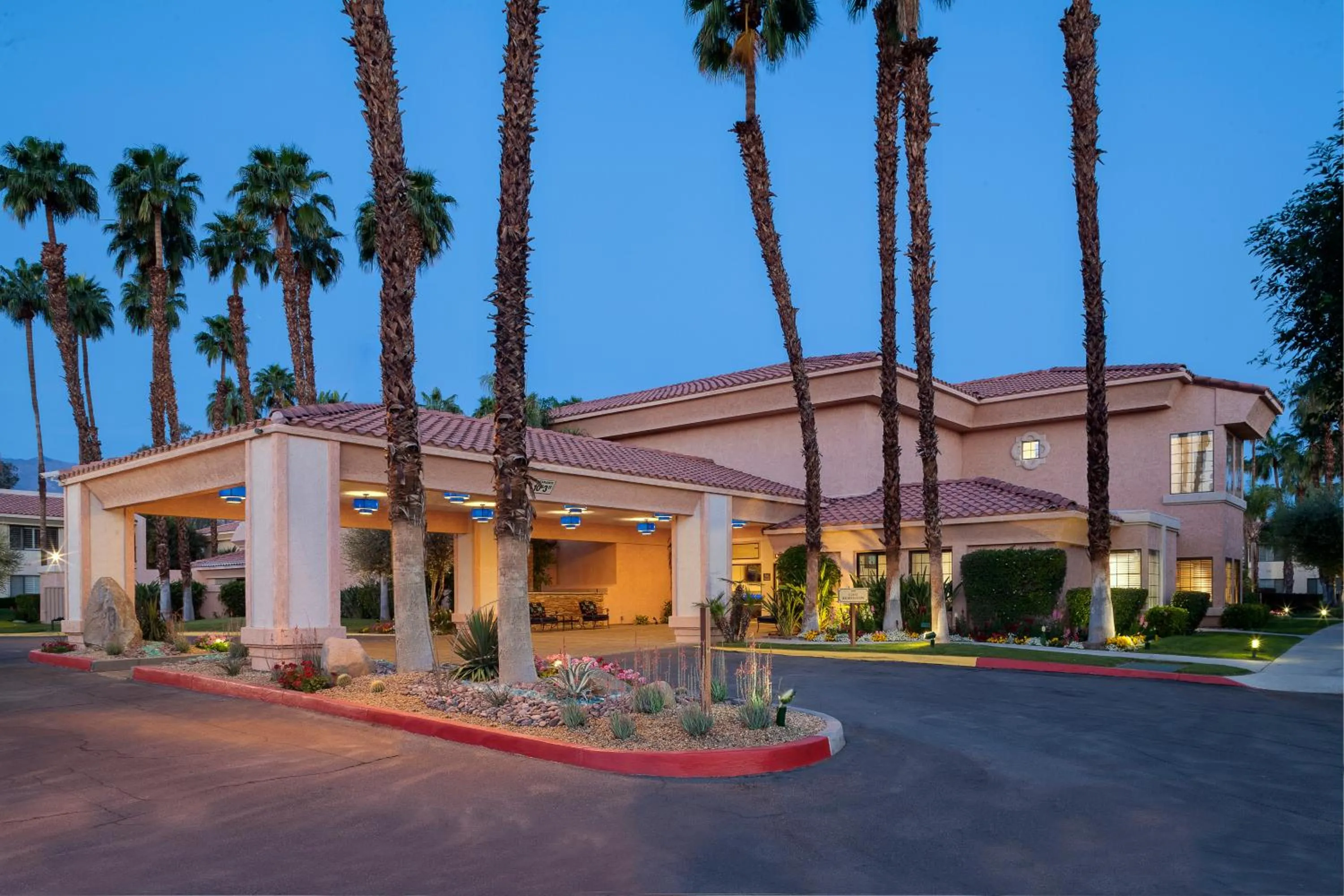 Facade/entrance in Hyatt Vacation Club at Desert Oasis