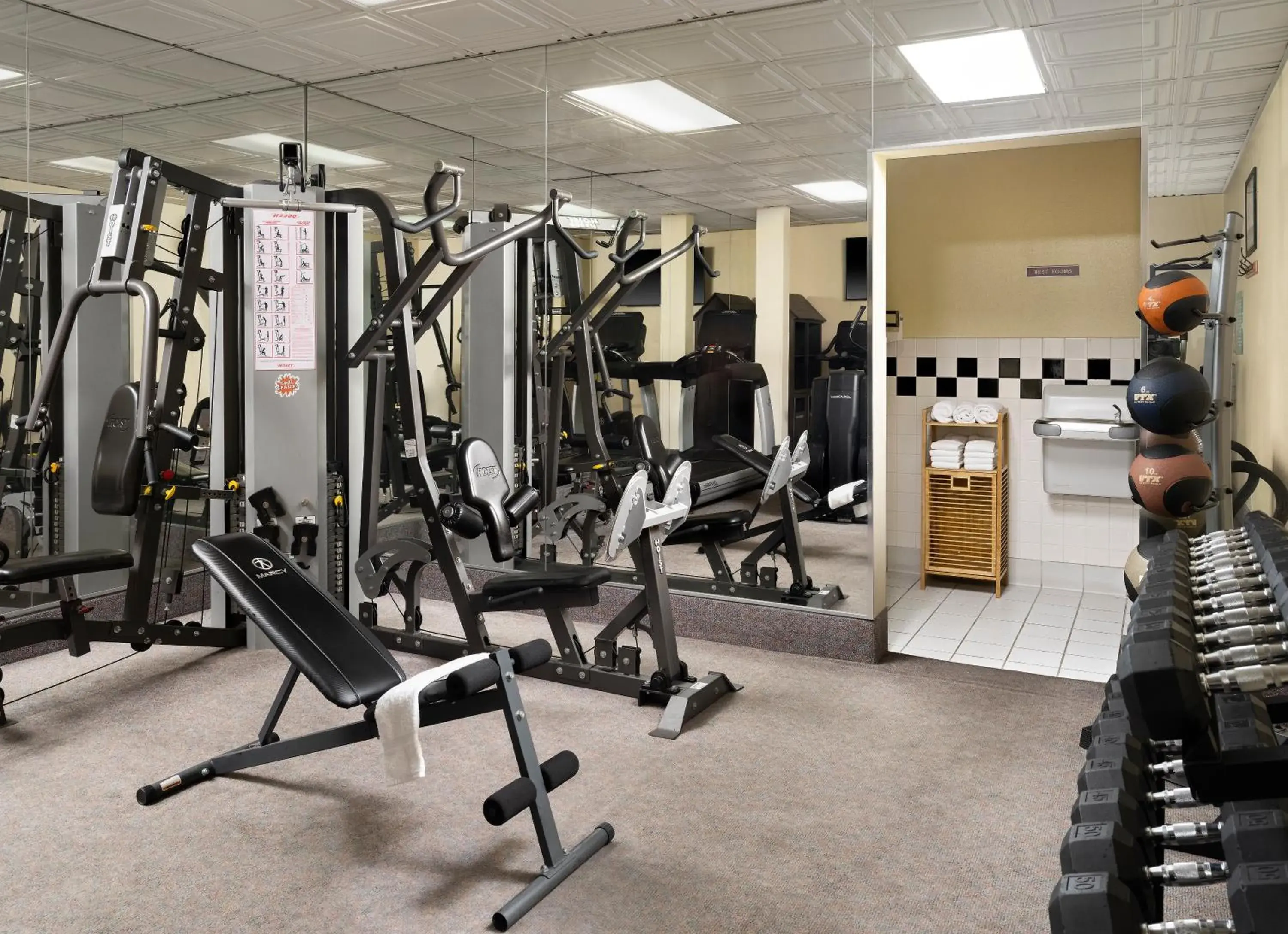 Fitness centre/facilities in Hyatt Vacation Club at Desert Oasis Fitness centre/facilities in Hyatt Vacation Club at Desert Oasis